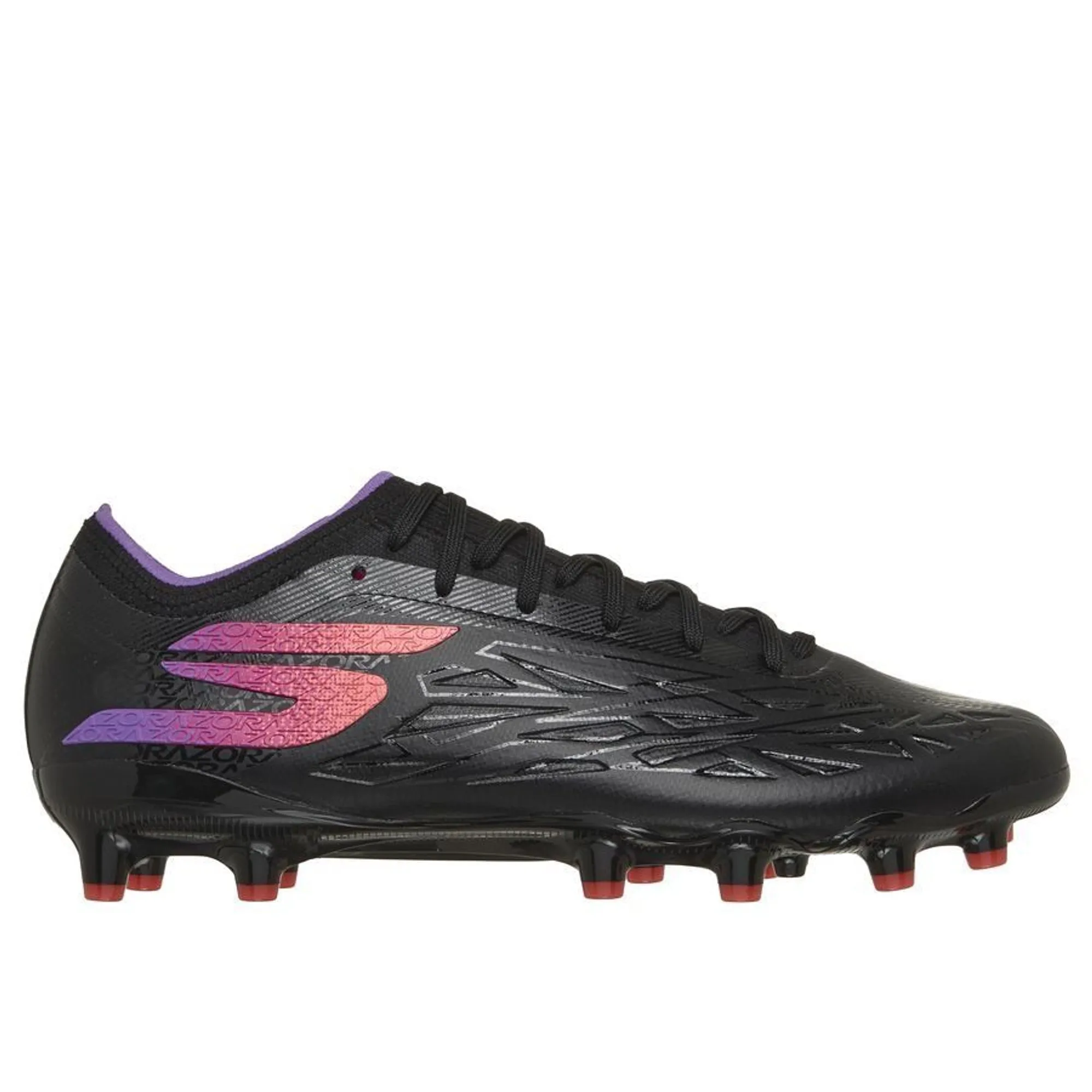 Skechers Men's Razor 2 Elite AG Shoes in Black/Purple