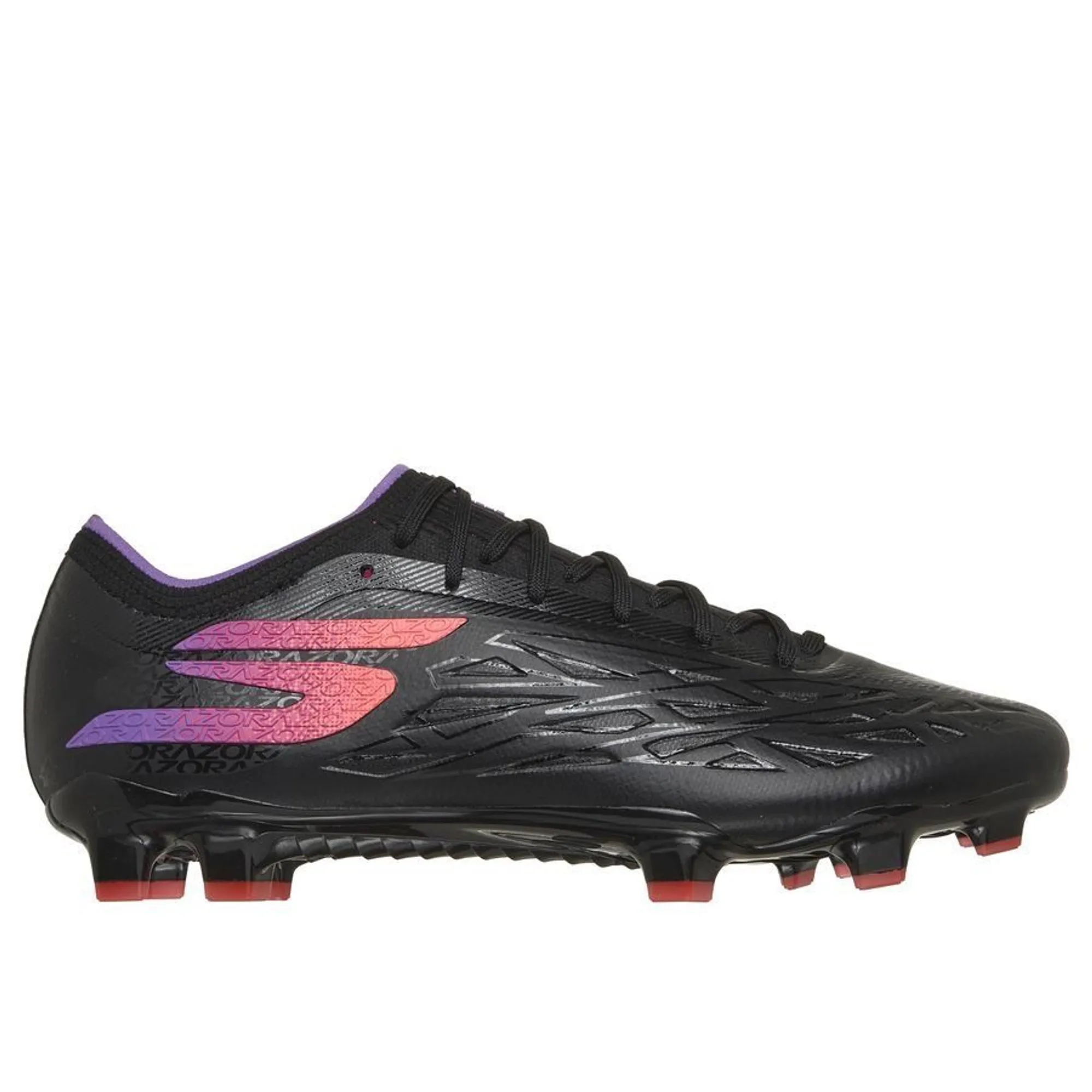 Skechers Men's Razor 2 Elite FG Shoes in Black/Purple