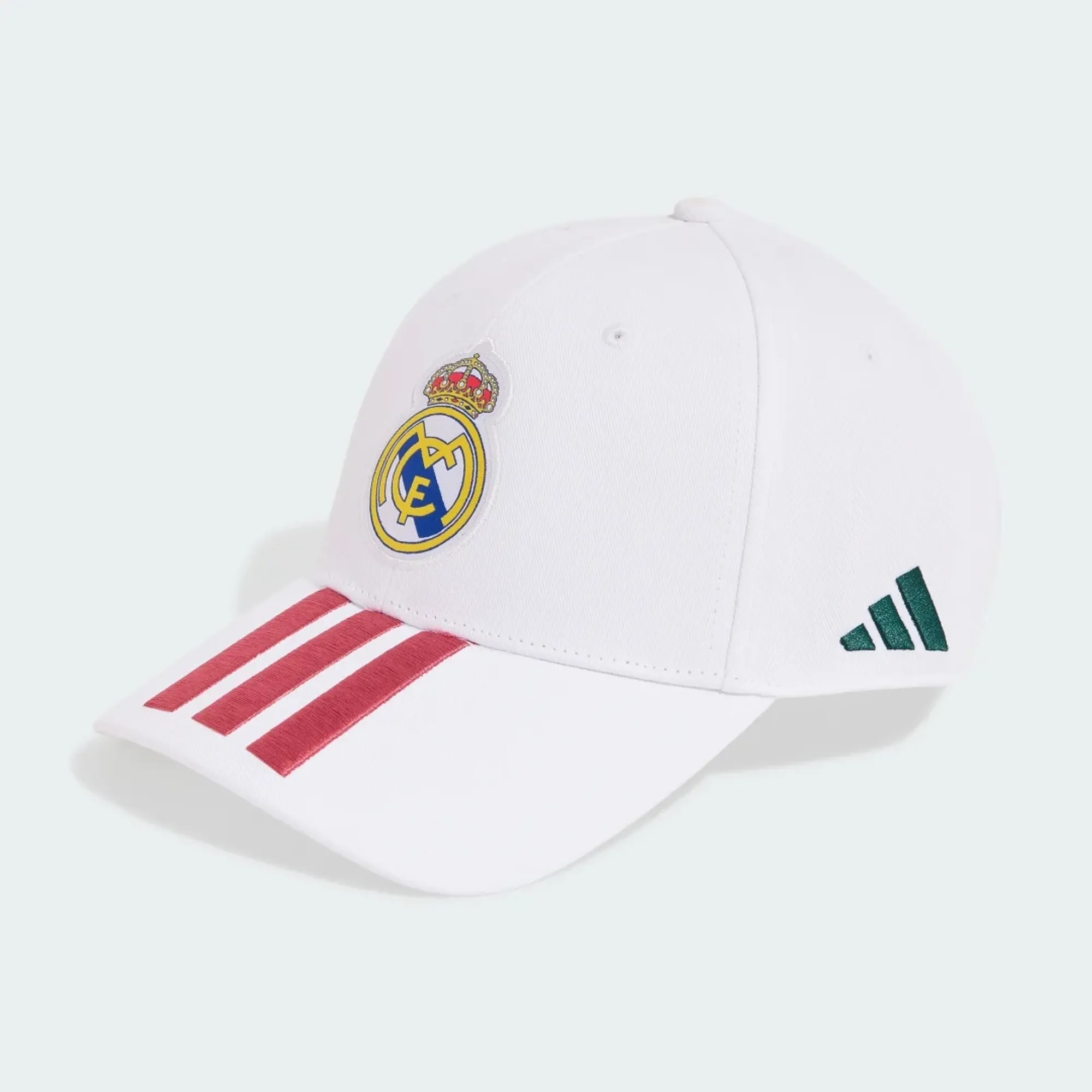 adidas Real Madrid Cap - White/Wild Pink - ['White']