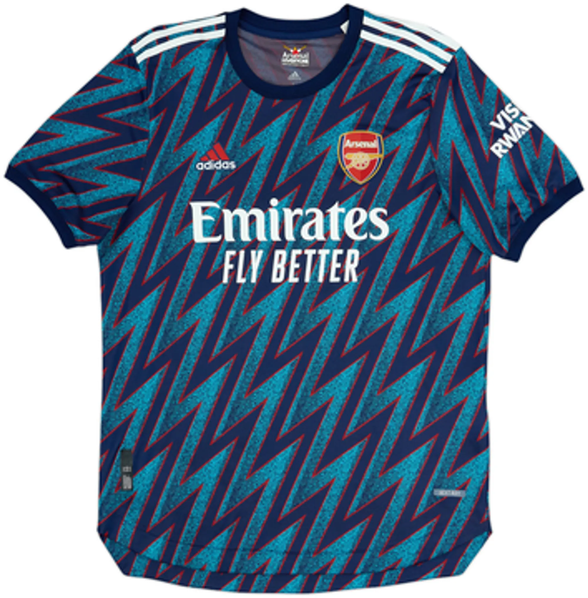 2021-22 Arsenal Authentic Third Shirt Saka #7 - 7/10 - (L)