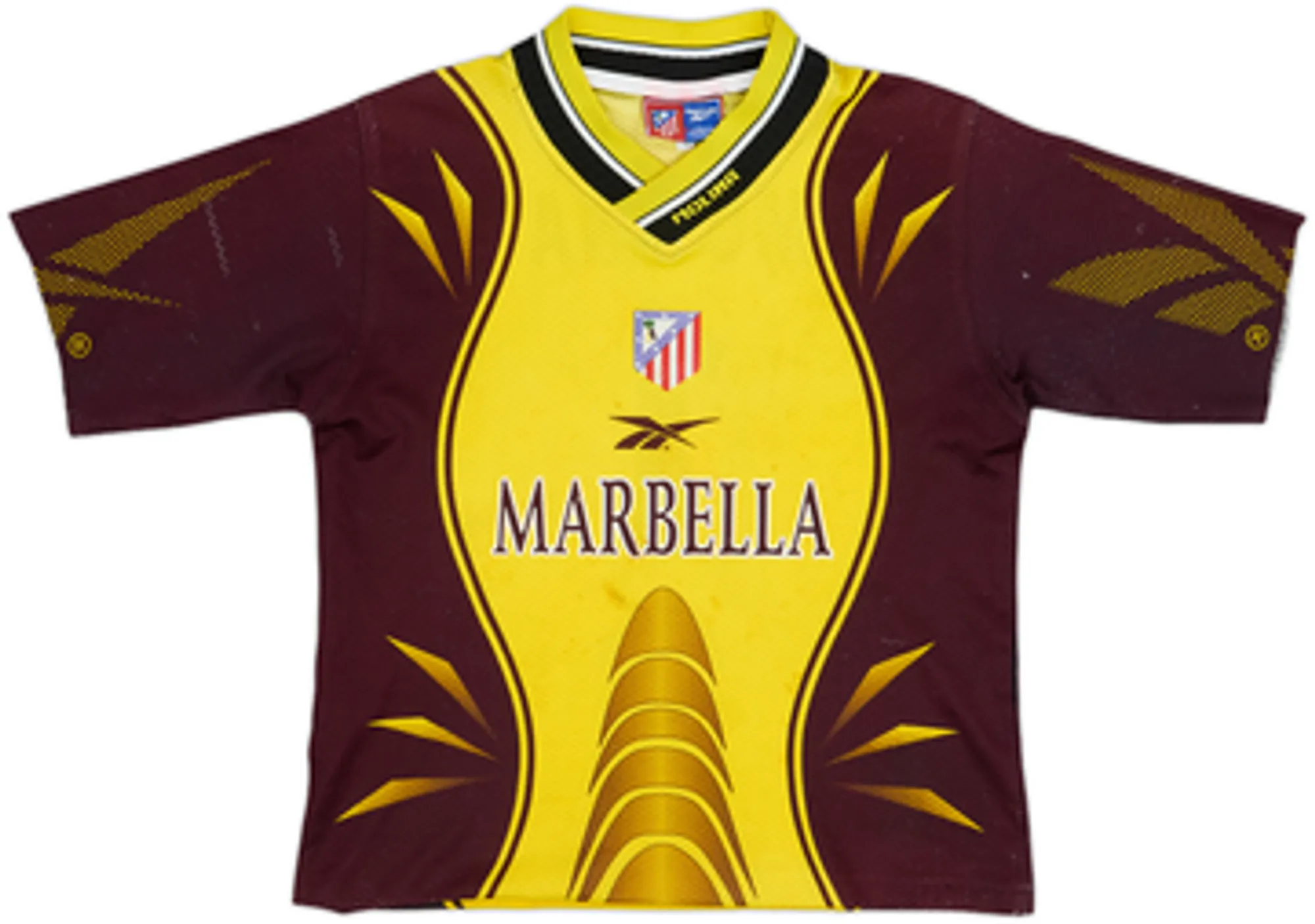1998-99 Atletico Madrid GK Shirt Molina #1 - 4/10 - (S.Boys)