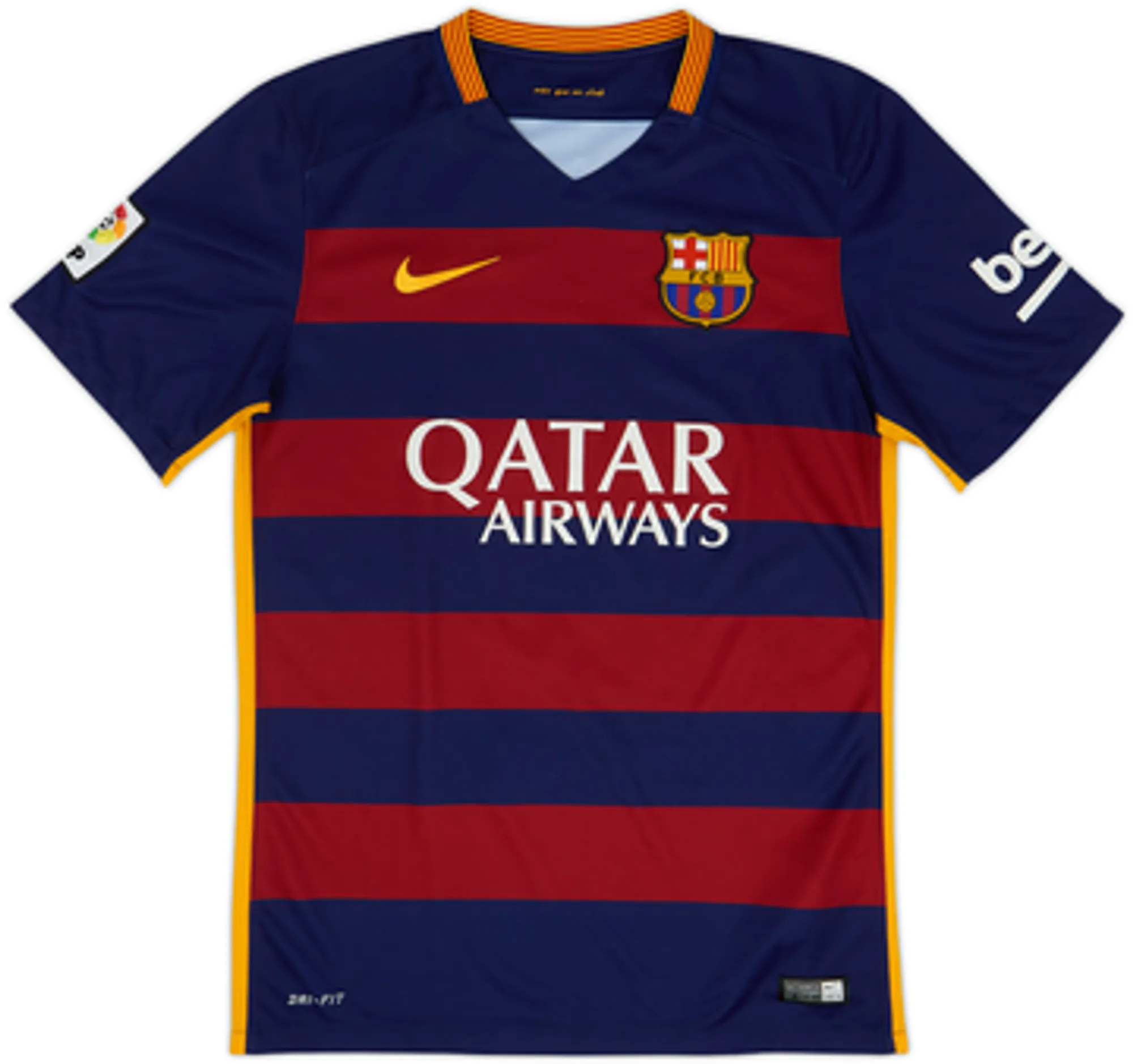 2015-16 Barcelona Home Shirt Xavi #6 - 6/10 - (S)