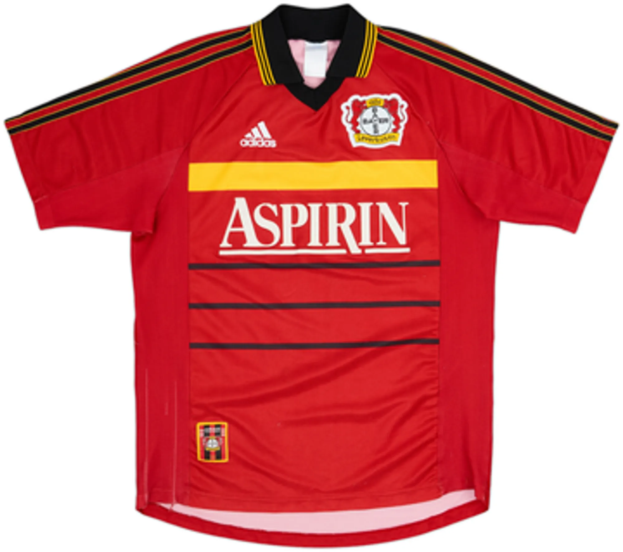 1998-00 Bayer Leverkusen Home Shirt Ballack #13 - 7/10 - (XL.Boys)