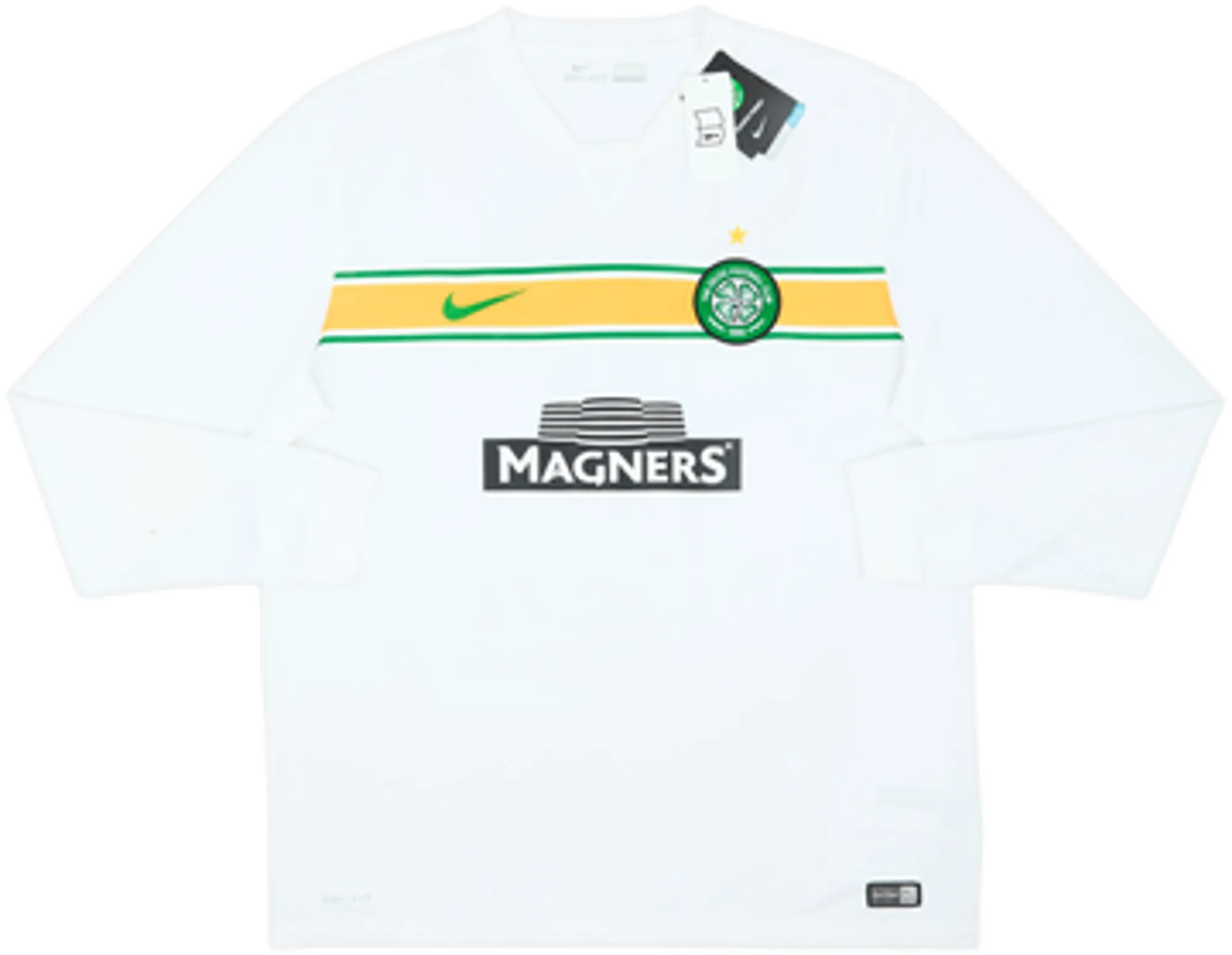 2014-15 Celtic European Prototype Third L/S Shirt Virgil #5 (XL)