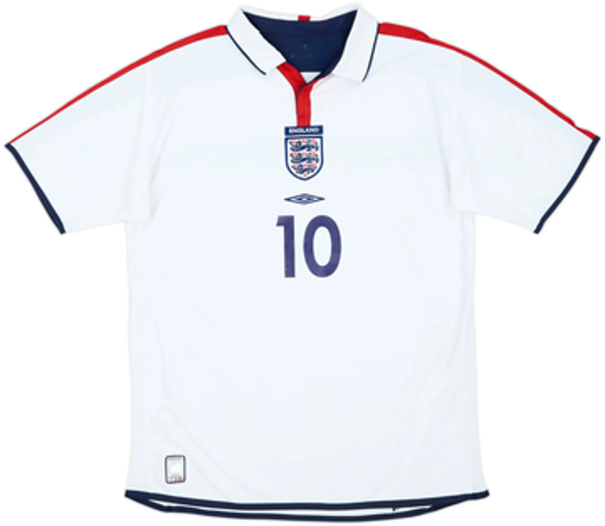 2003-05 England Home Shirt Owen #10 - 8/10 - (L)