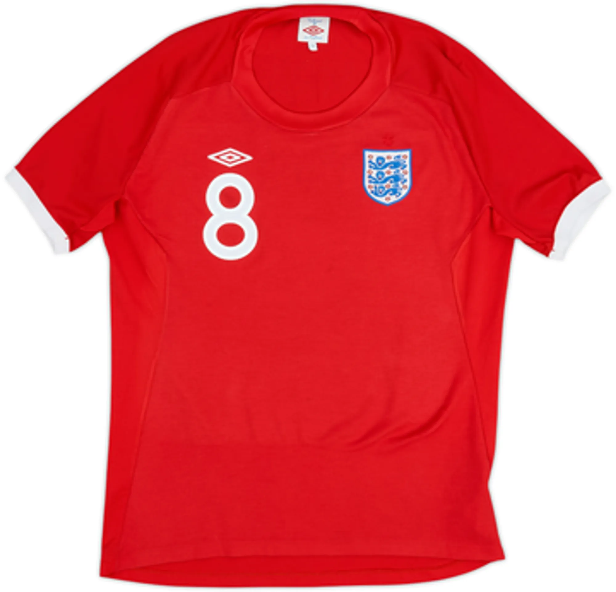 2010-11 England Away Shirt Lampard #8 - 7/10 - (Women's M)