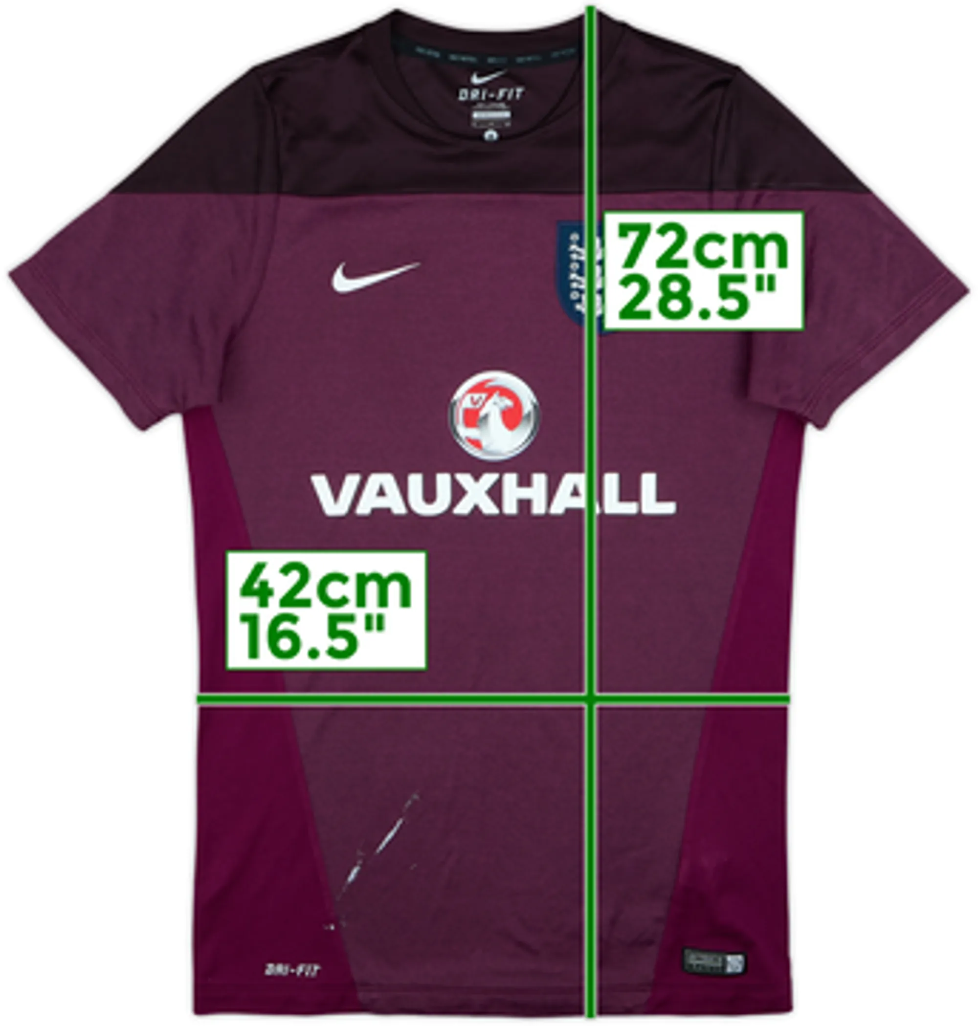 2014-16 England Nike Training Shirt - 5/10 - (S)