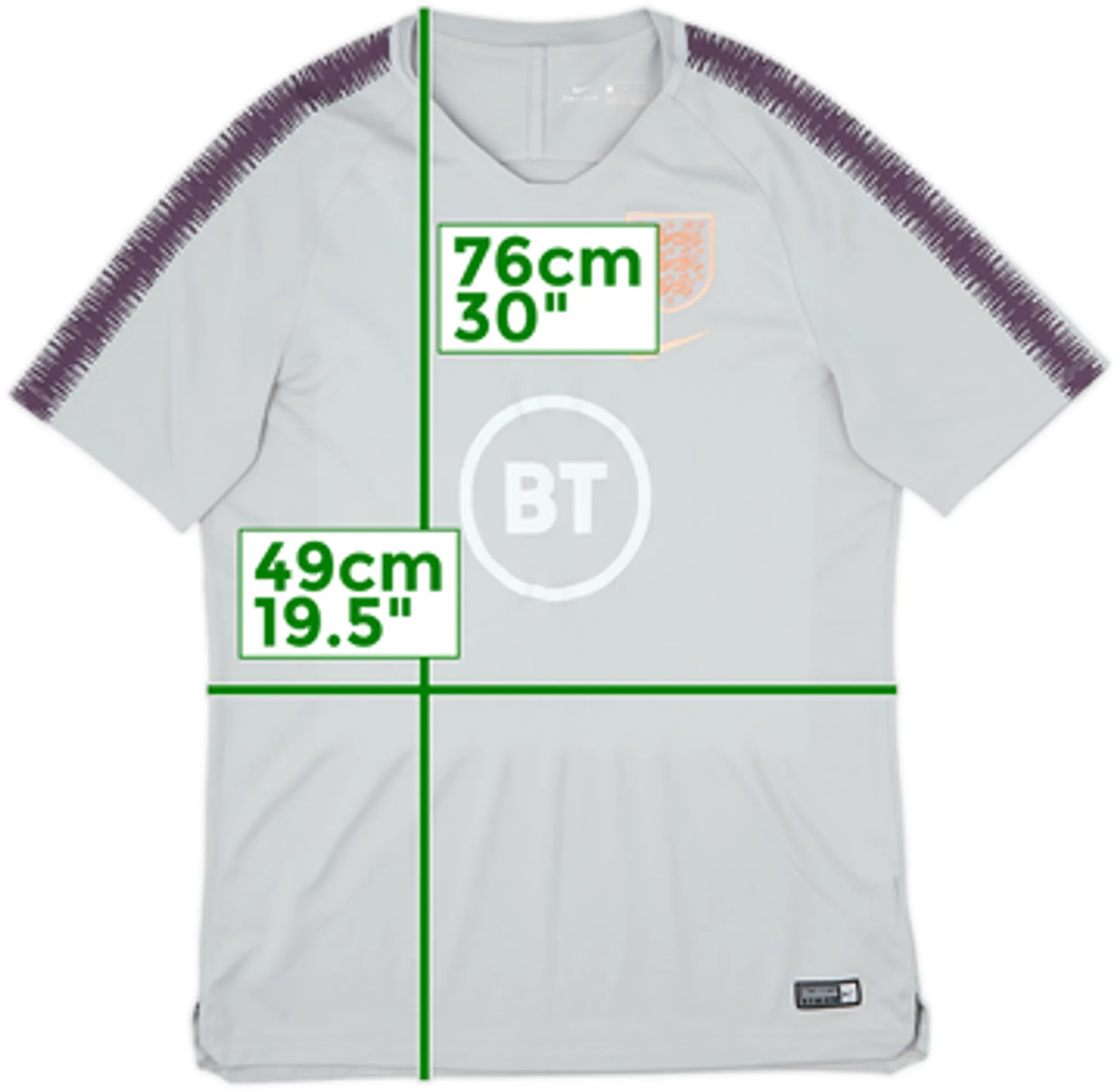 2018-19 England Lionesses Nike Training Shirt - 9/10 - (Men's L)