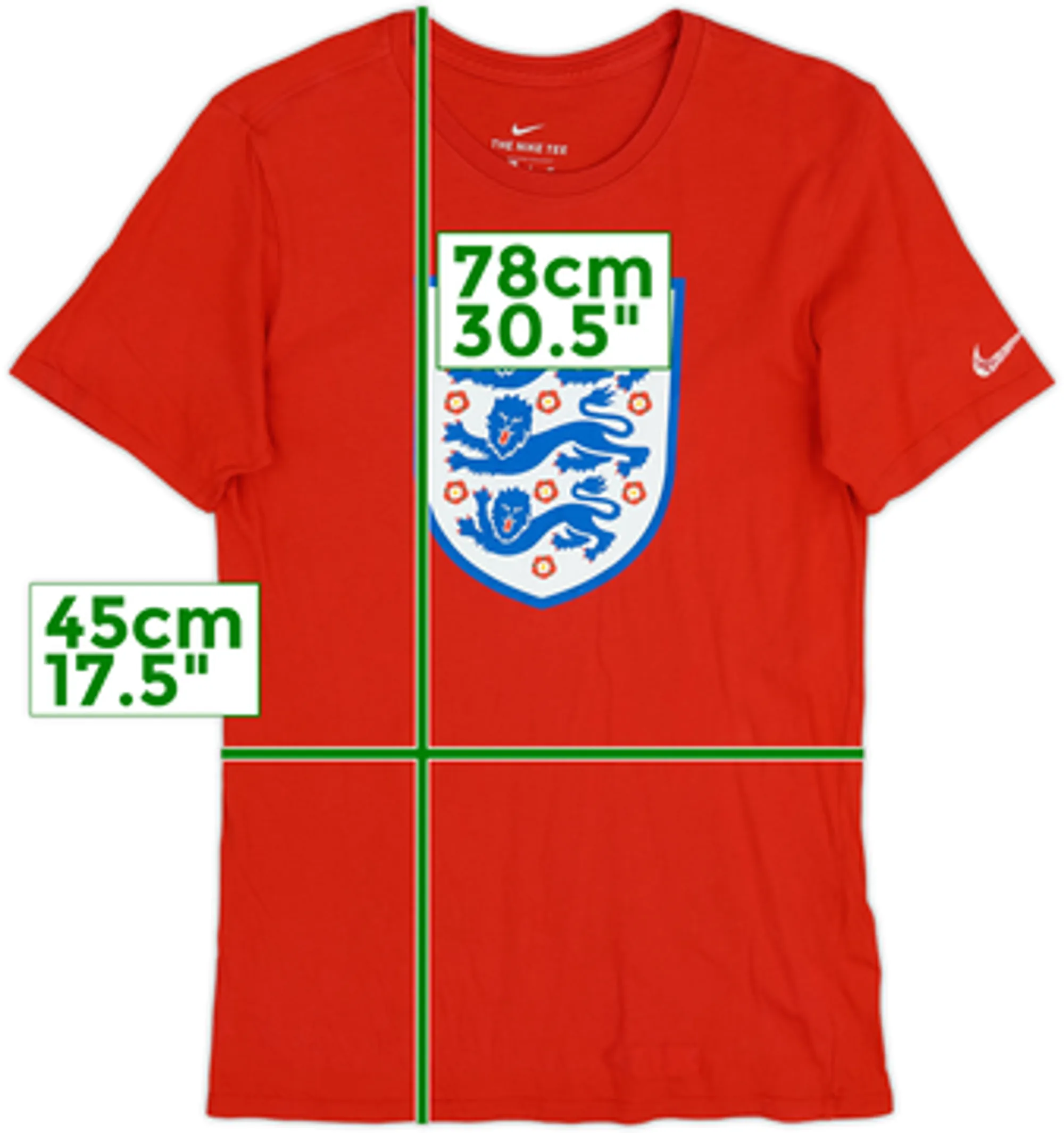 2018-19 England Nike Cotton Tee - 9/10 - (S)