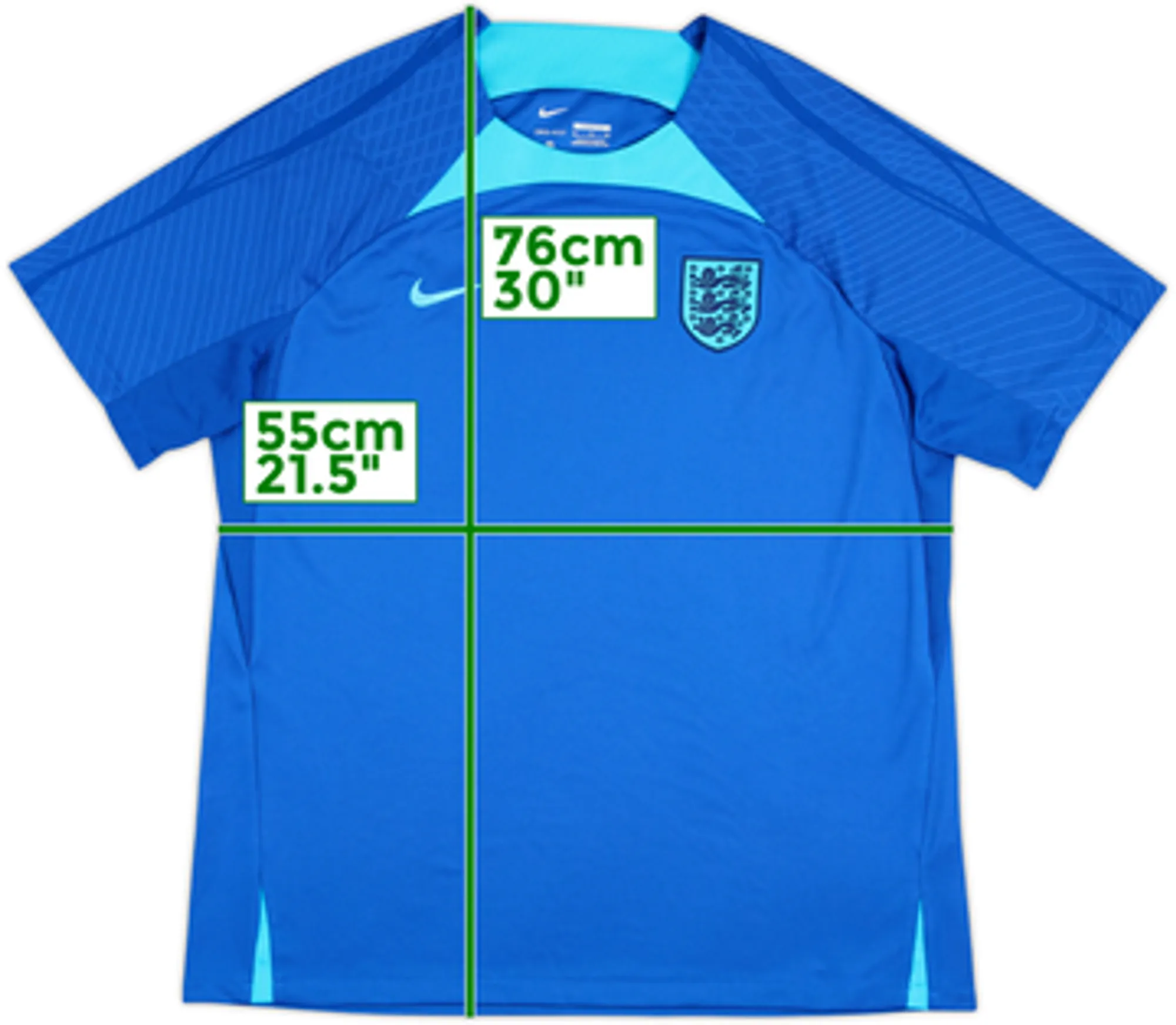 2022-24 England Nike Training Shirt - 8/10 - (XL)