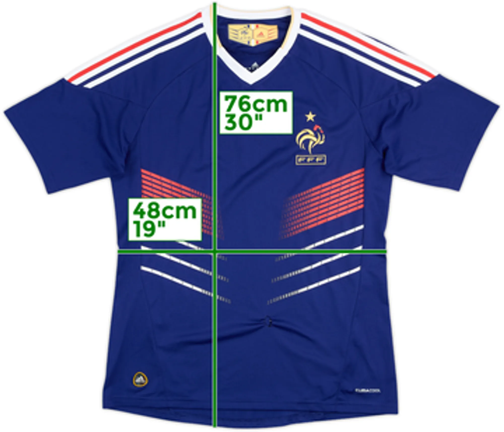 2009-10 France Home Shirt - 3/10 - (M)
