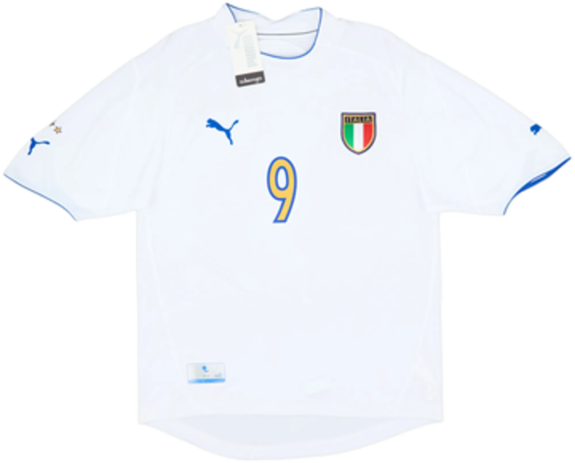 2003-04 Italy Away Shirt Vieri #9 (XXL)