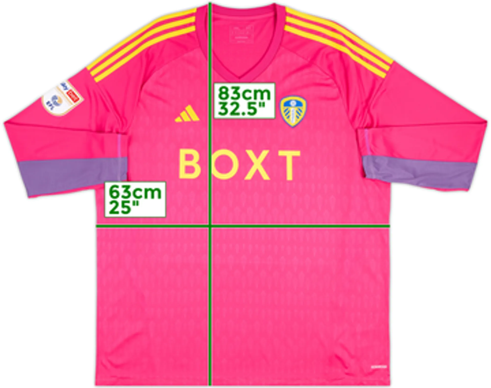 2023-24 Leeds United GK Shirt - 7/10 - (XXL)