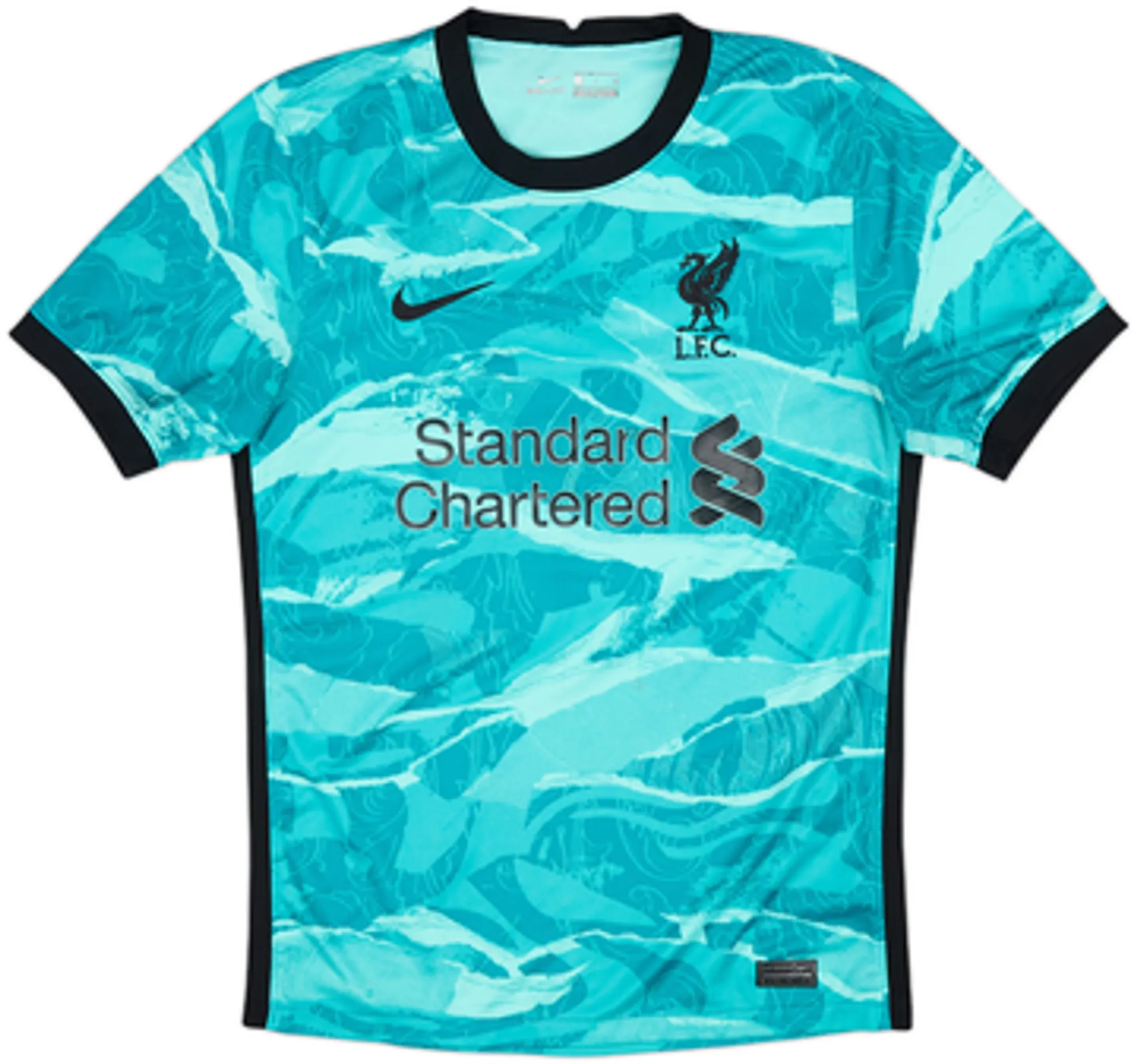 2020-21 Liverpool Away Shirt Virgil #4 - 4/10 - (S)