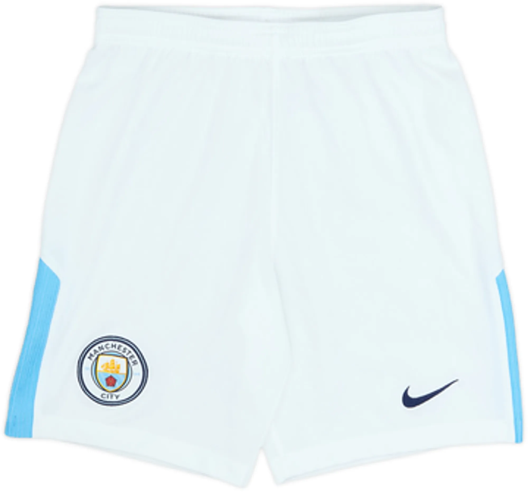 2017-18 Manchester City Home Shorts - 8/10 - (M.Boys)