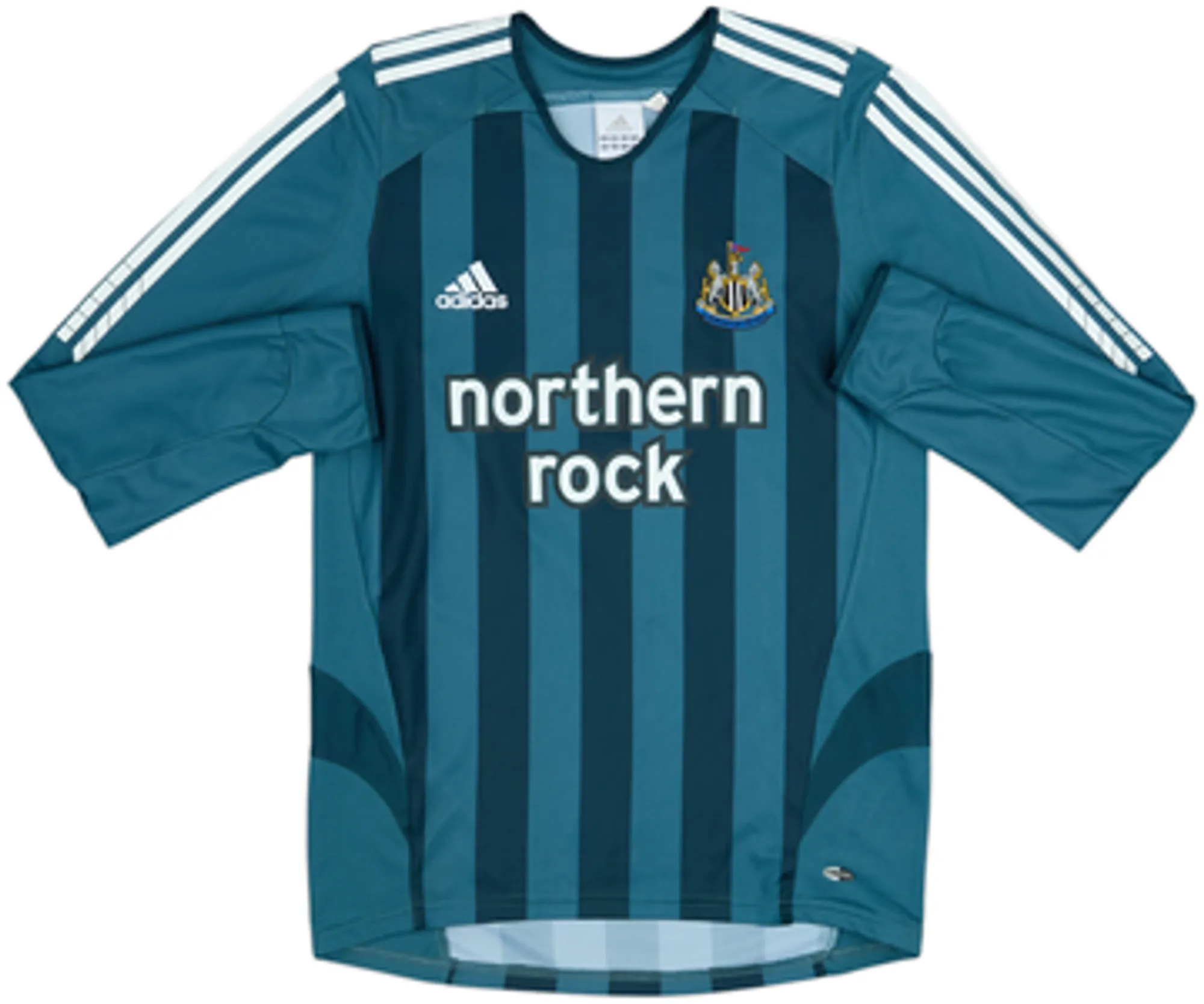 2005-06 Newcastle Away L/S Shirt Shearer #9 - 8/10 - (S)