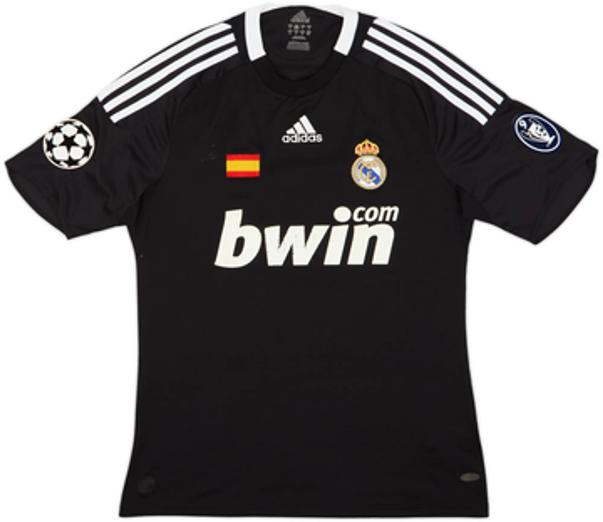 2008-09 Real Madrid CL Third Shirt Van Der Vaart #23 - 5/10 - (S)