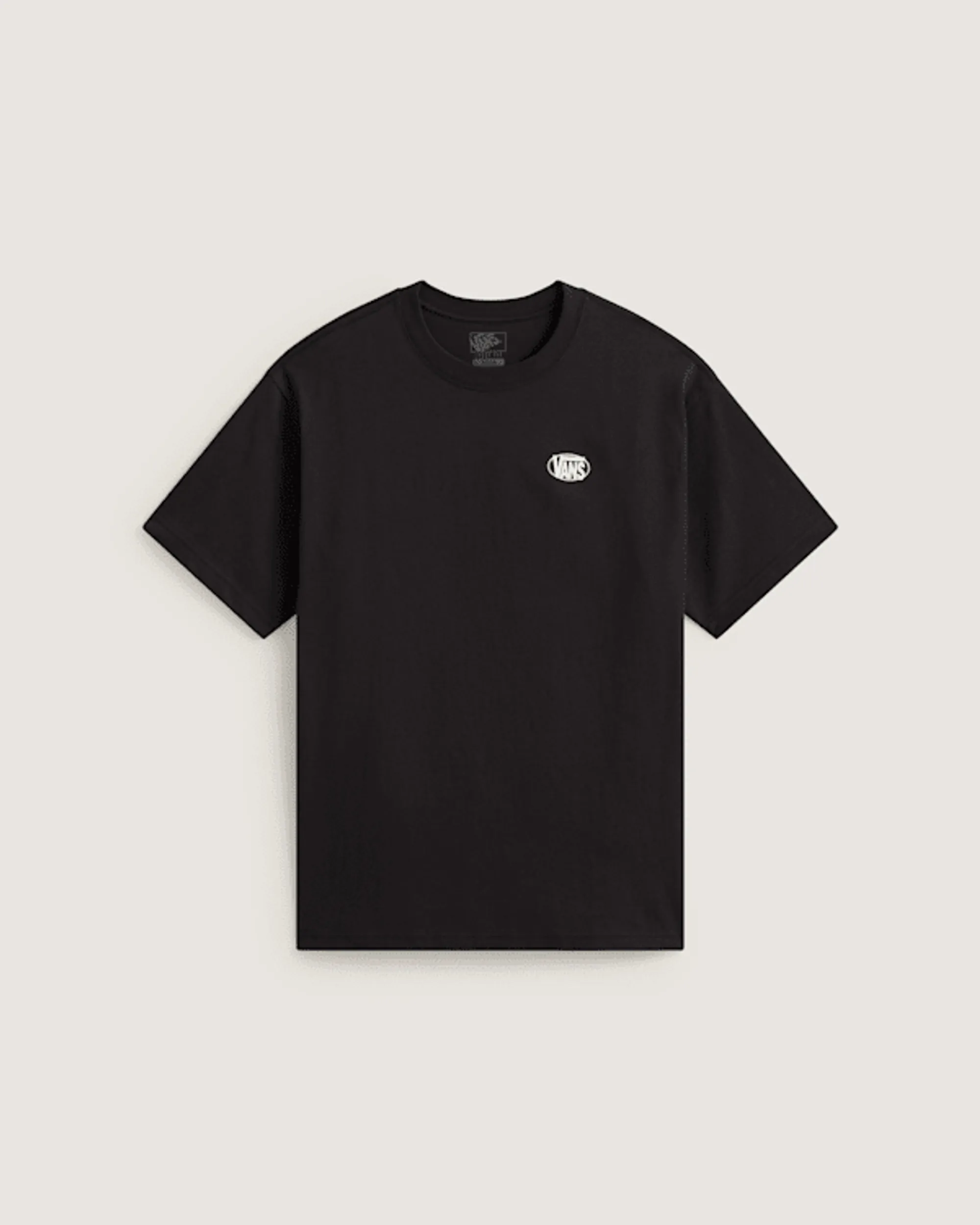 Vans - Oval Logo Loose Ss Tee Black, Man, Black