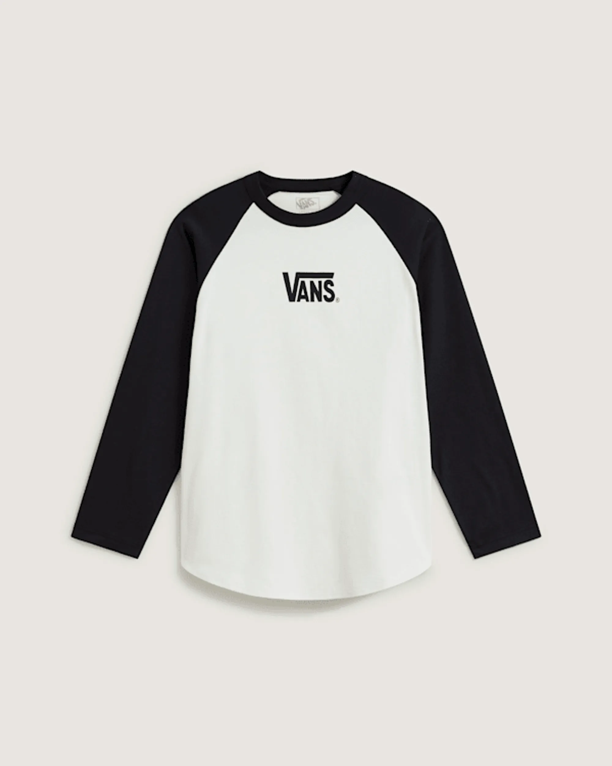 Vans - Core Raglan Long Sleeve T-Shirt, Man, Black