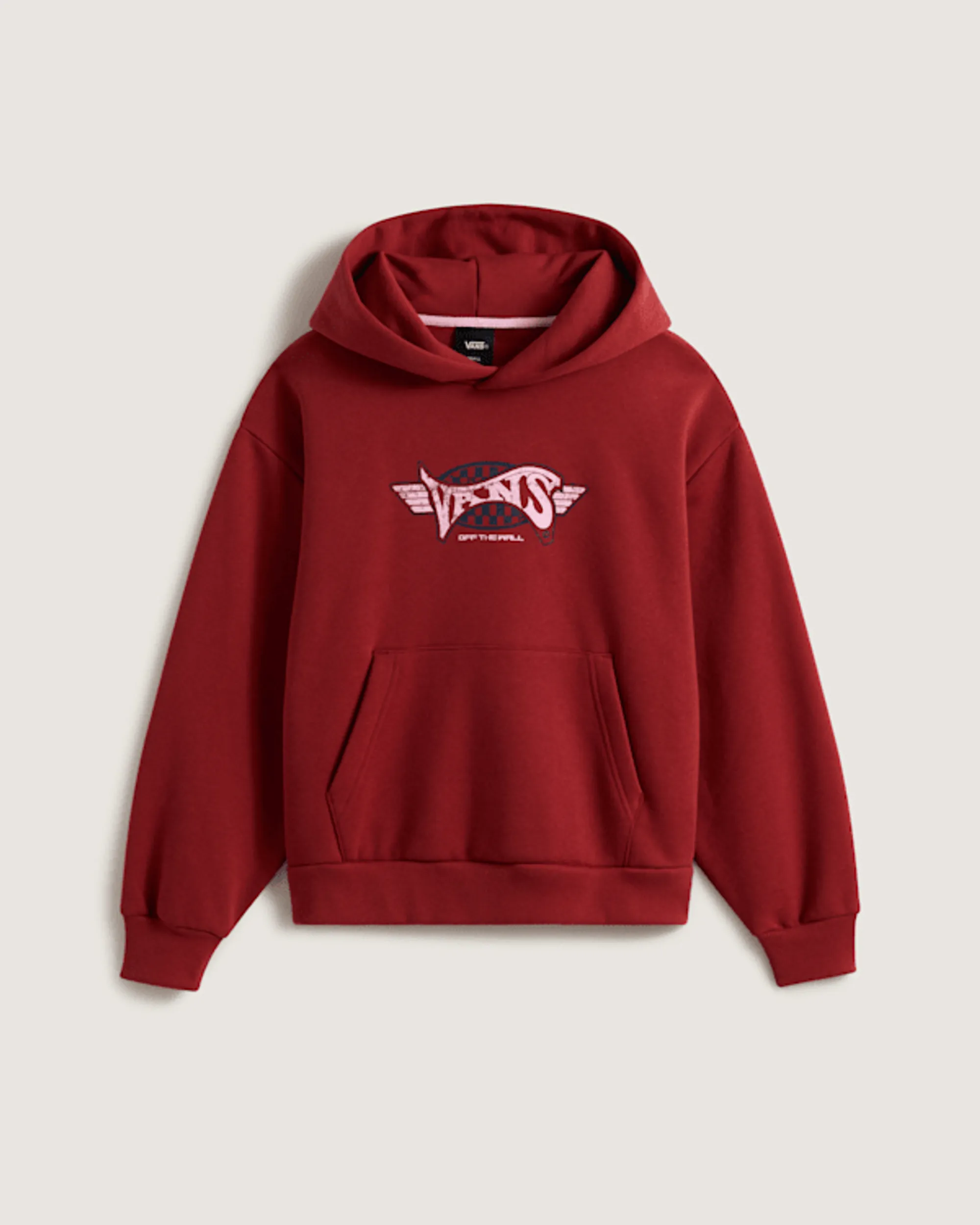 Vans - Retro Sport Pullover Poppy Ember, Woman, Red