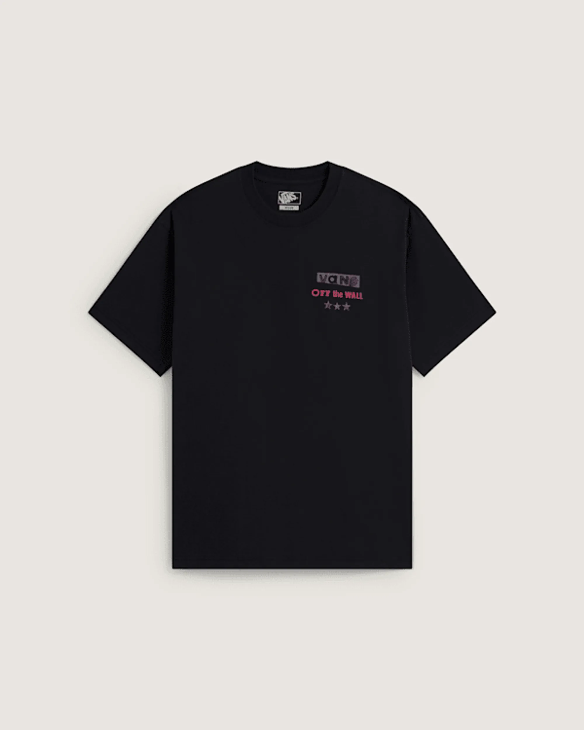 Vans - Distorted Reality Ss Tee Black, Man, Black