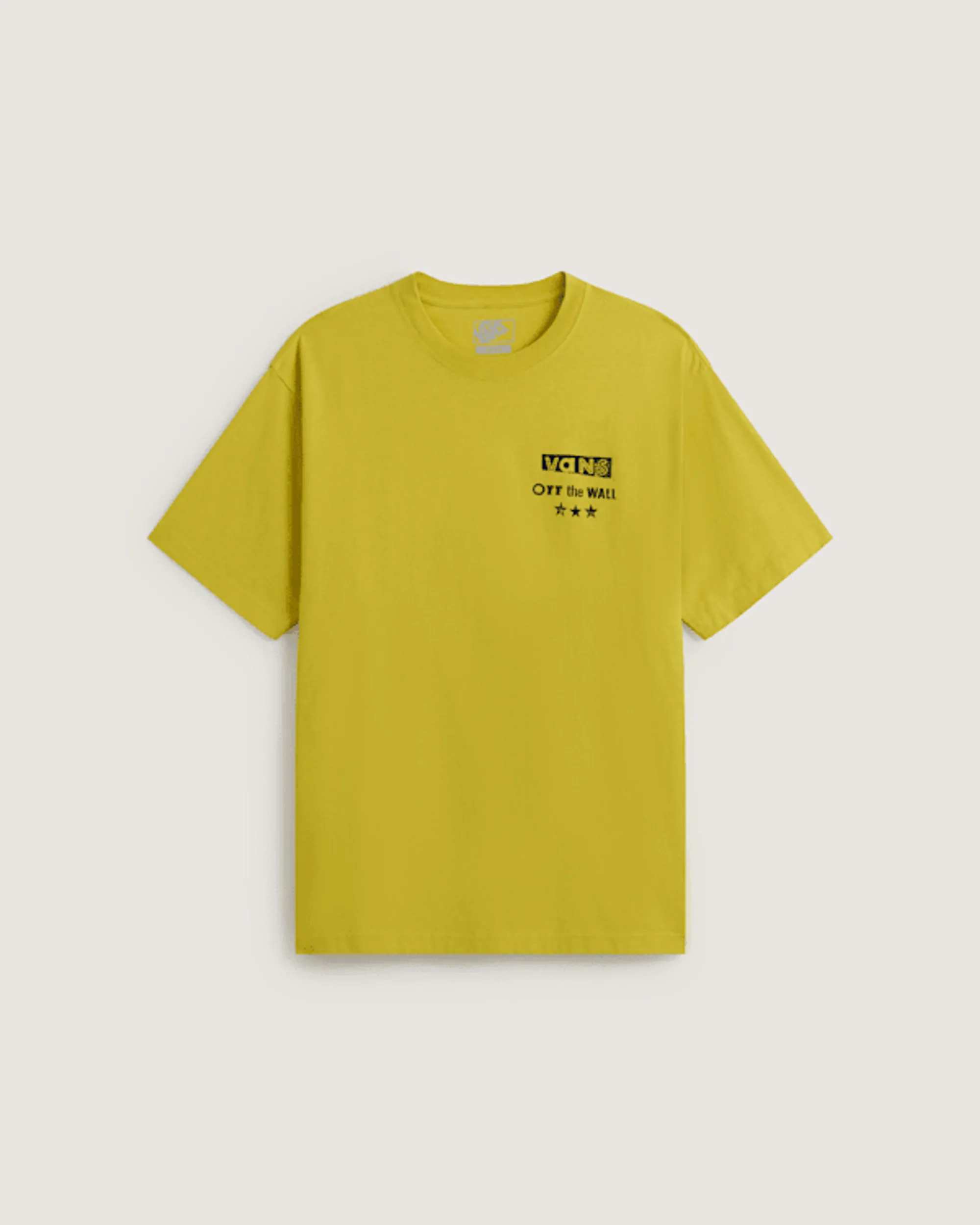 Vans - Distorted Reality Ss Tee Dusty Gold, Man, Yellow