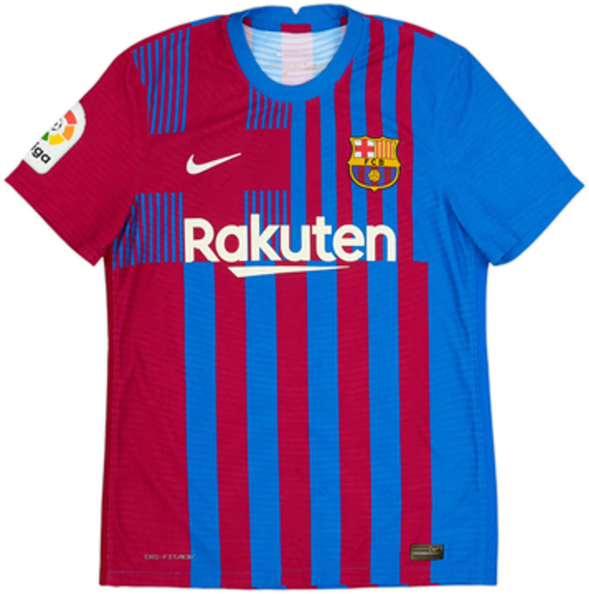 2021-22 Barcelona Authentic Home Shirt Ansu Fati #10 - 6/10 - (M)