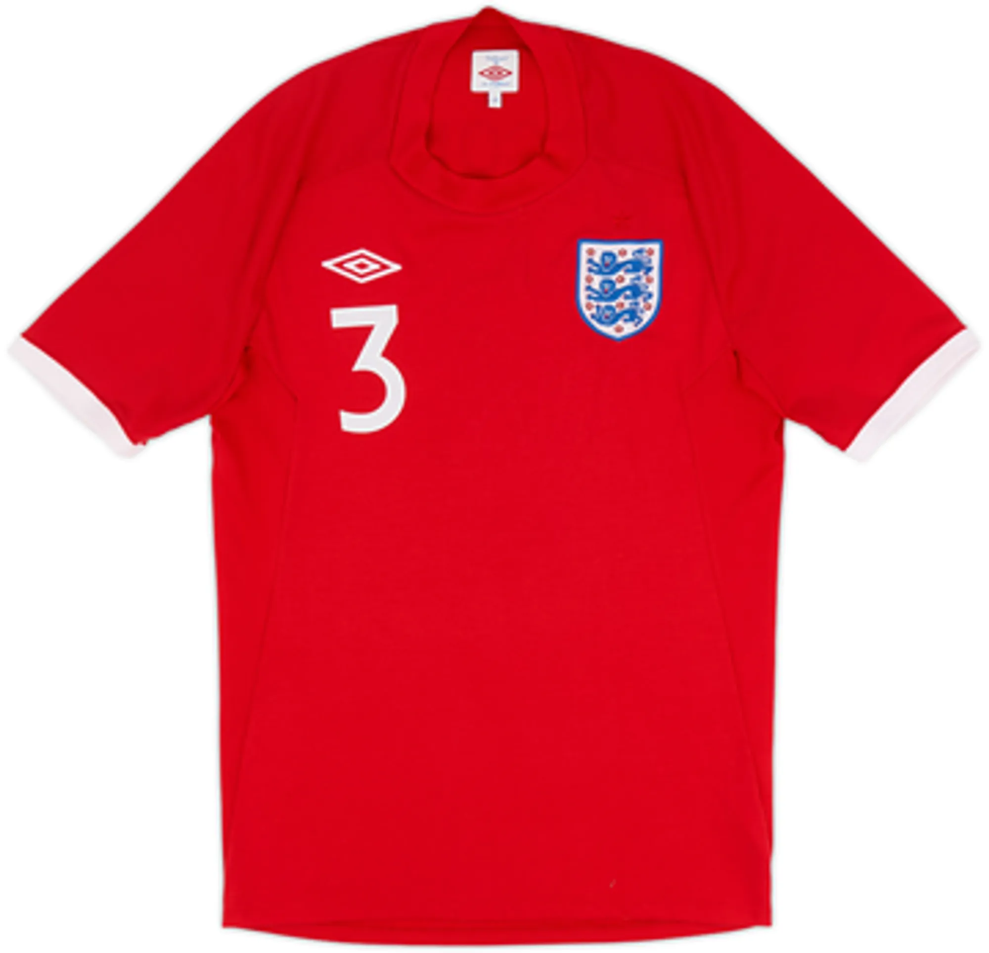 2010-11 England Away Shirt A.Cole #3 - 8/10 - (M)