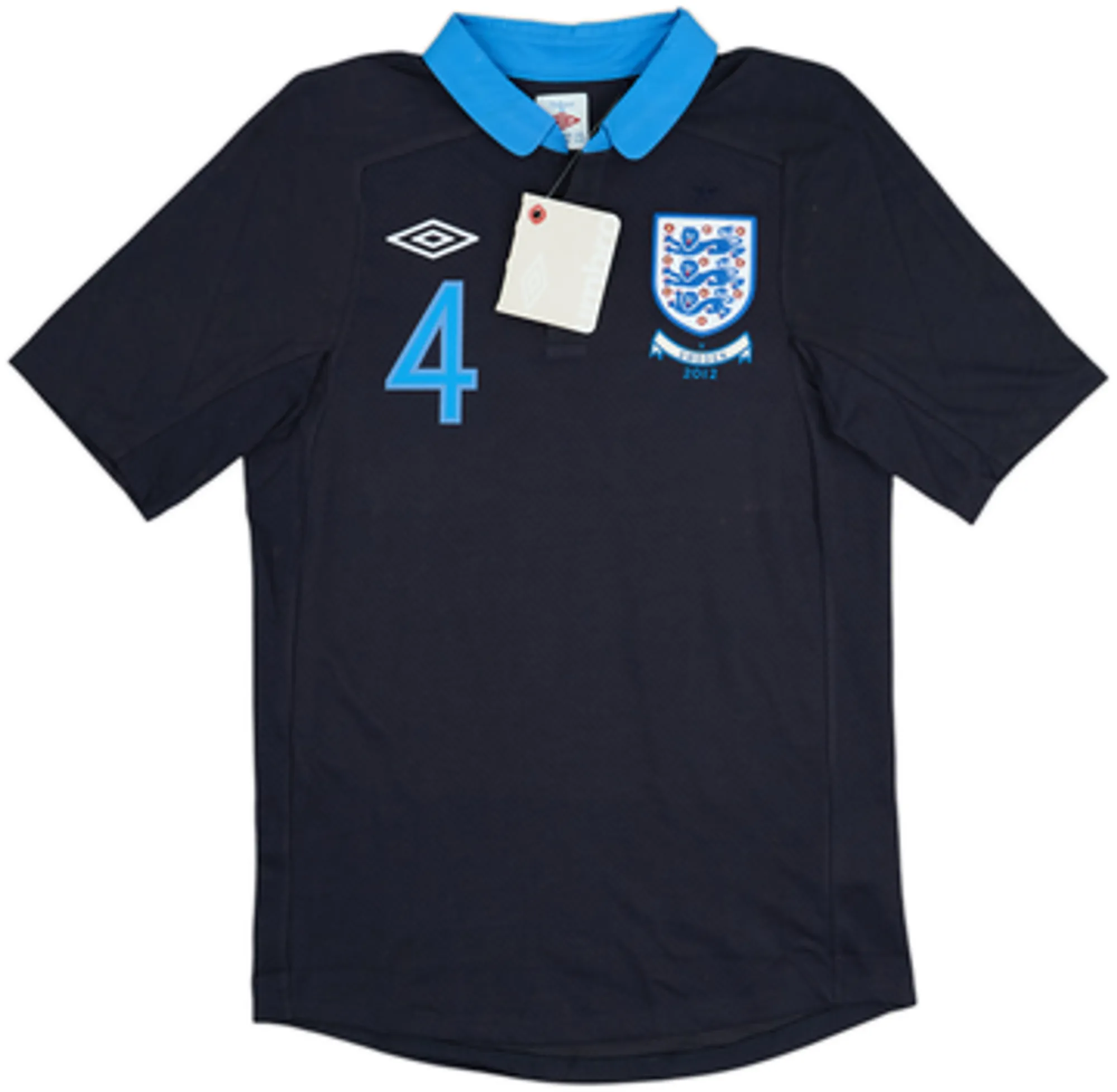 2011-12 England 'v Sweden' Away Shirt Gerrard #4 (S)