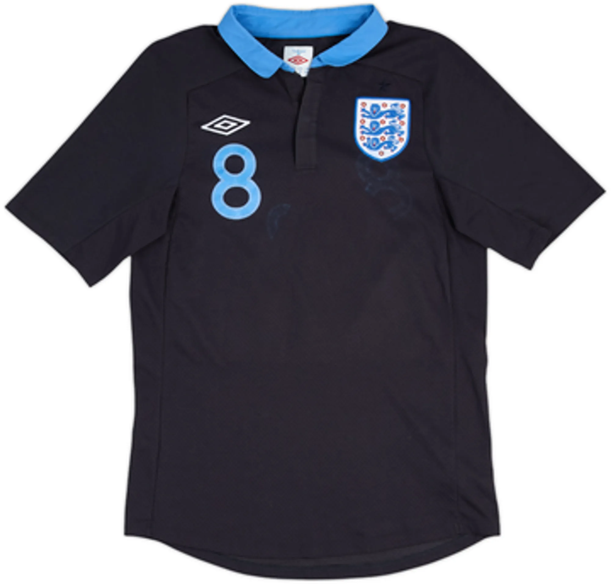 2011-12 England Away Shirt Parker #8 - 4/10 - (M)
