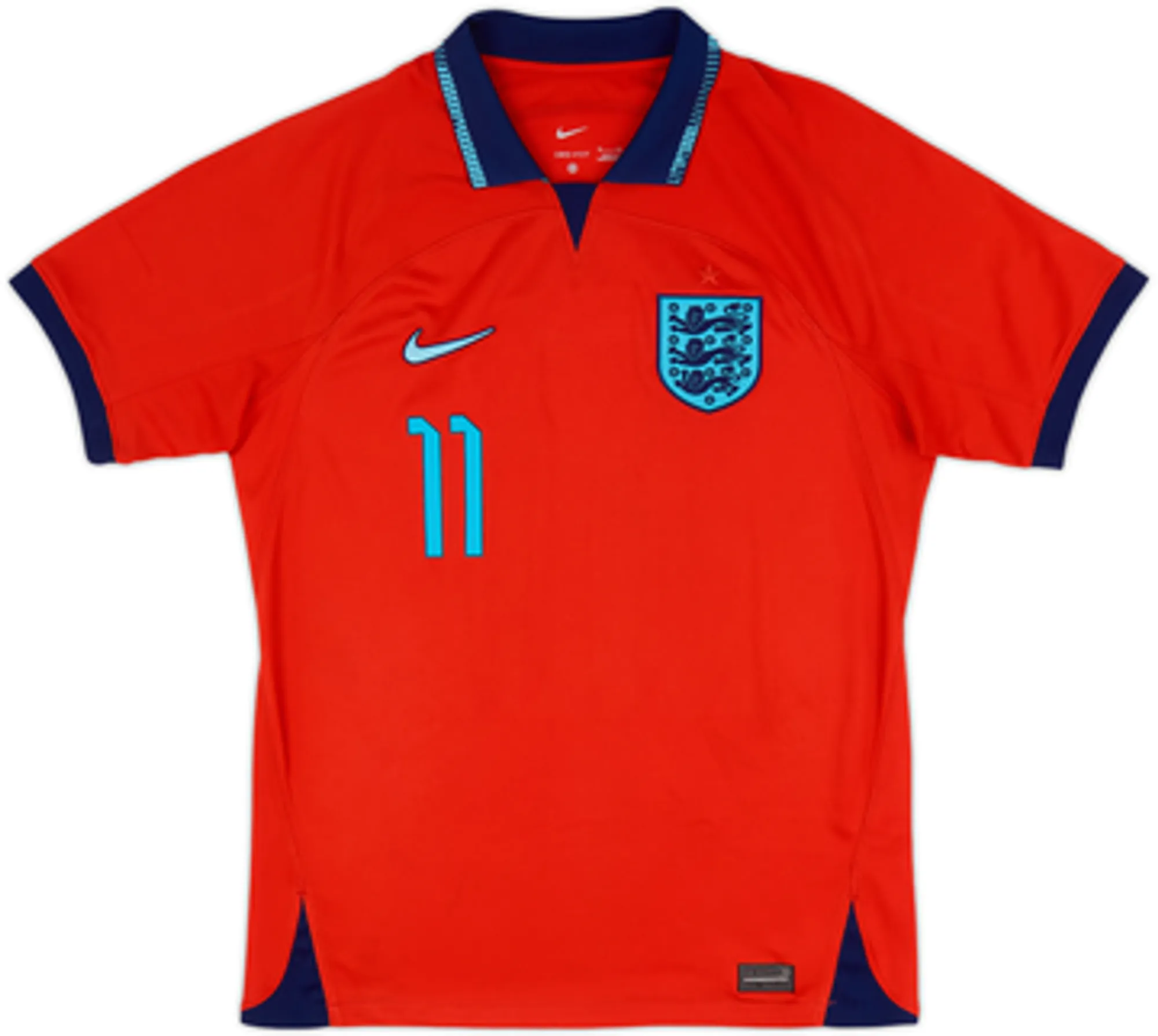 2022-23 England Away Shirt Rashford #11 - 9/10 - (M)