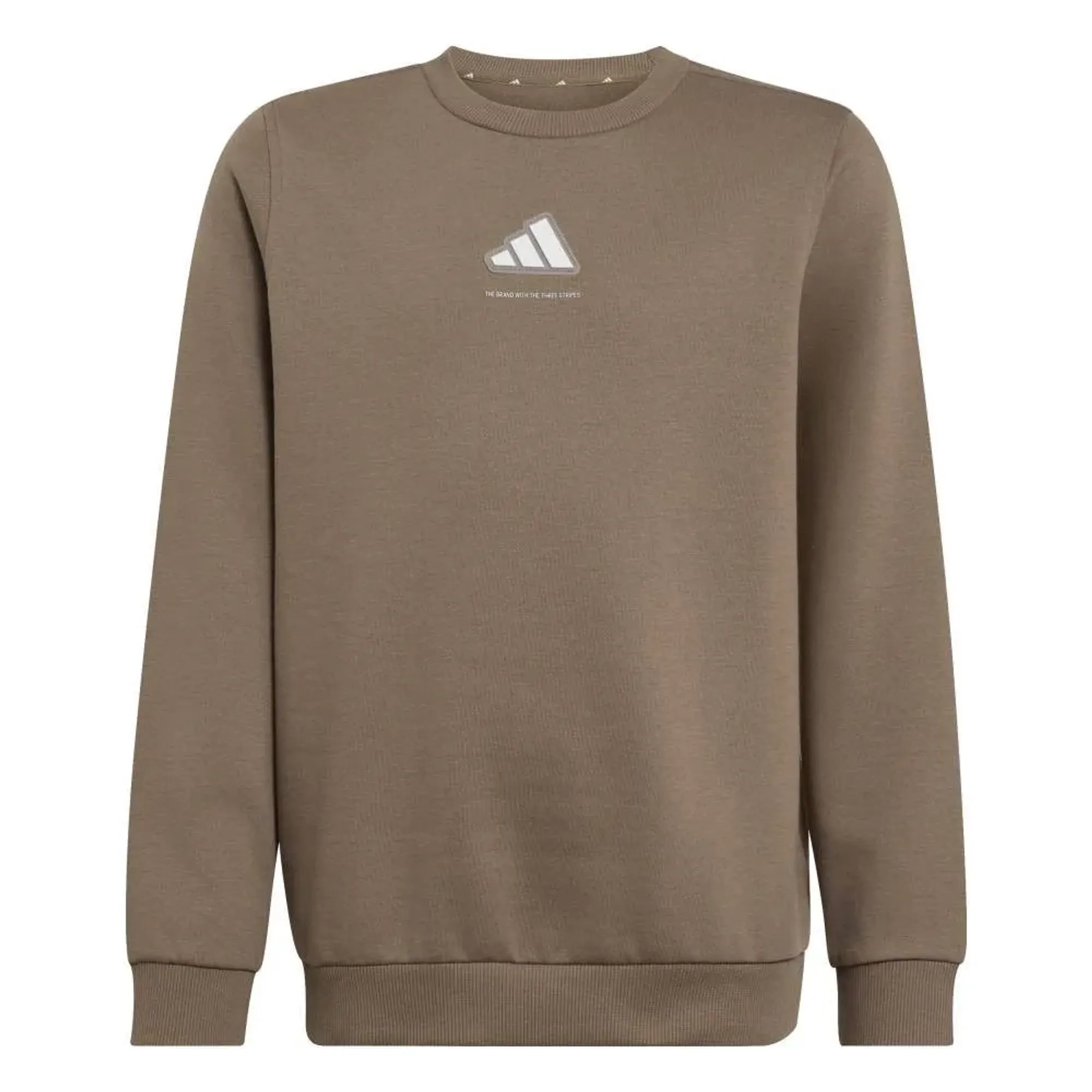Adidas Slogan Fleece Sweatshirt