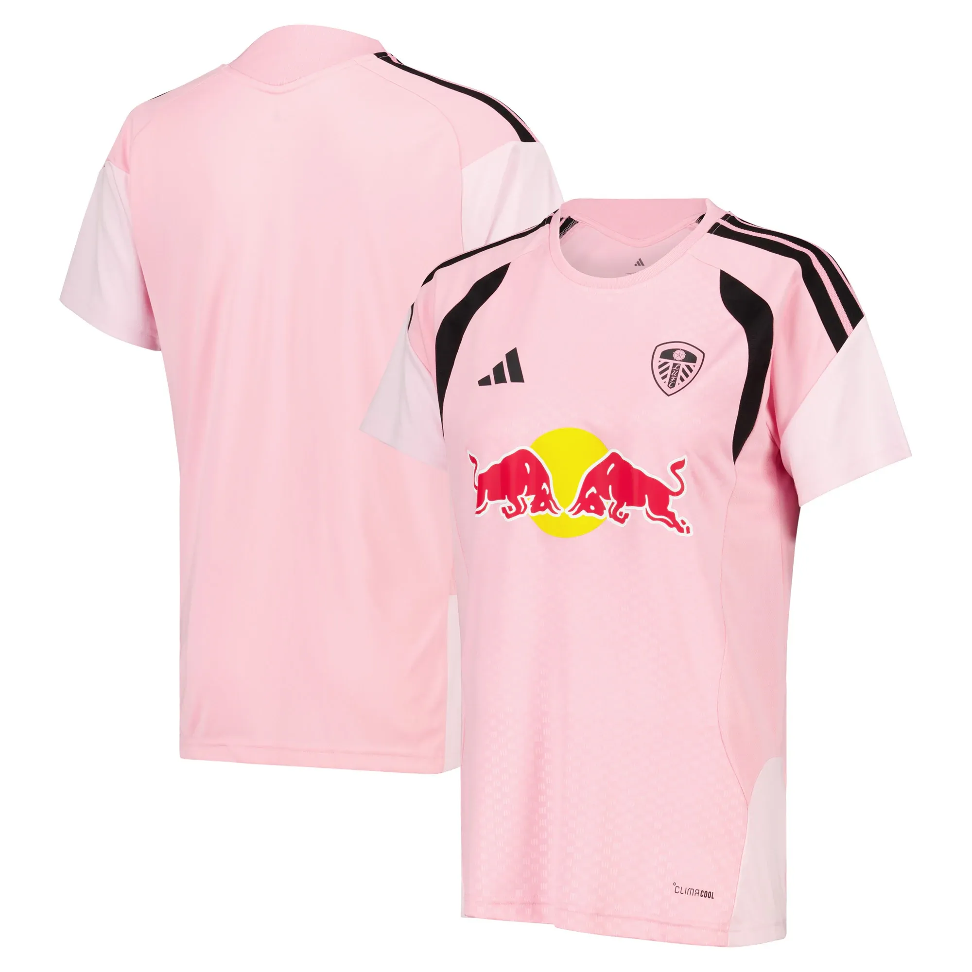 Leeds United adidas Training Jersey - Pink - Womens