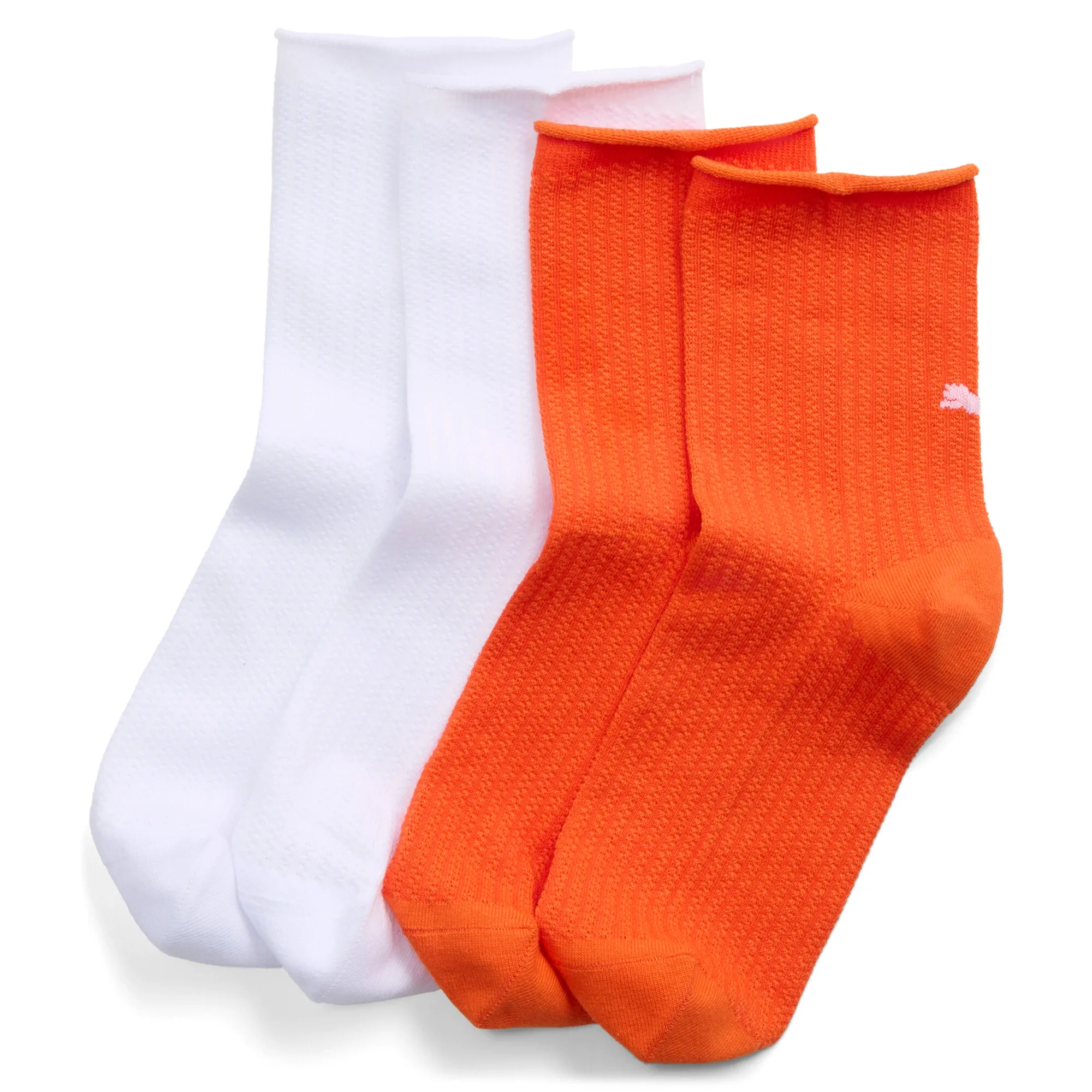 PUMA Women's Short Socks (2-Pack) in White | Size 2.5-5