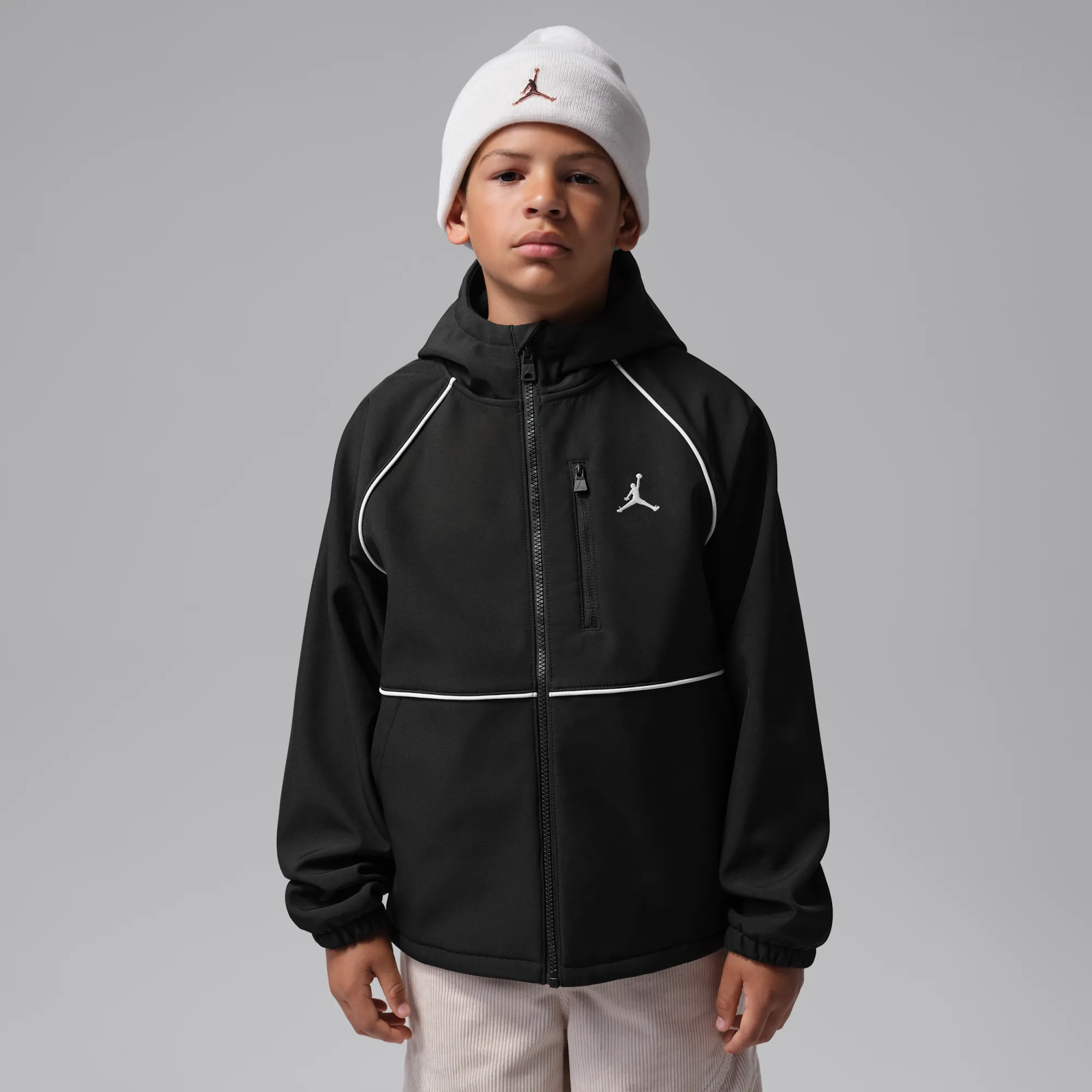 Nike Jordan Older Kids' Softshell Jacket - Black