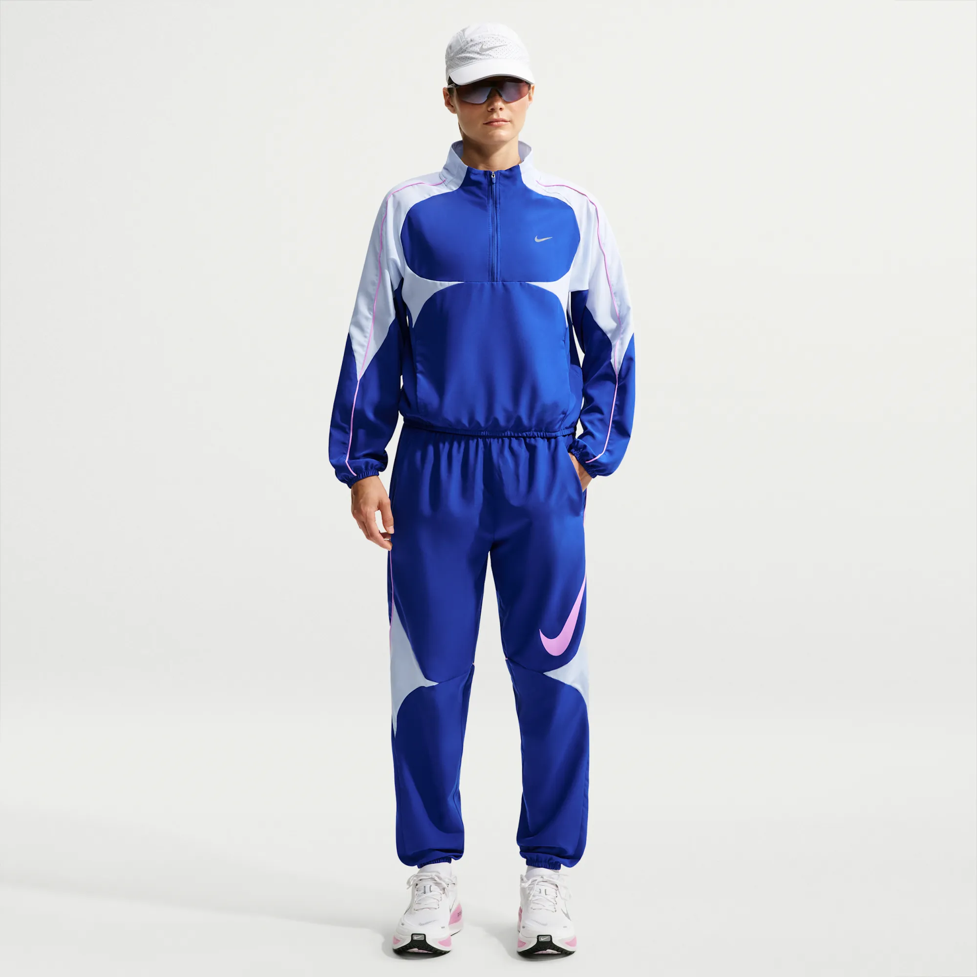 Nike Swoosh Women's Dri-FIT Running Trousers - Old Royal