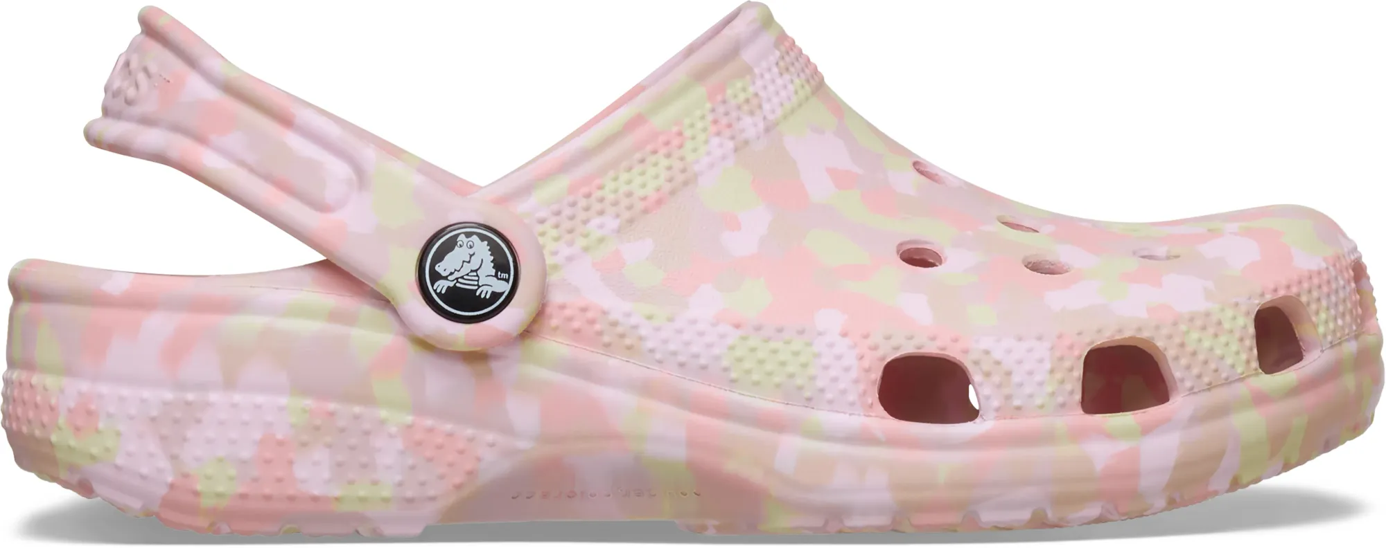 Crocs | Kids | Classic Confetti | Clogs | Pink Milk/Multi | C11