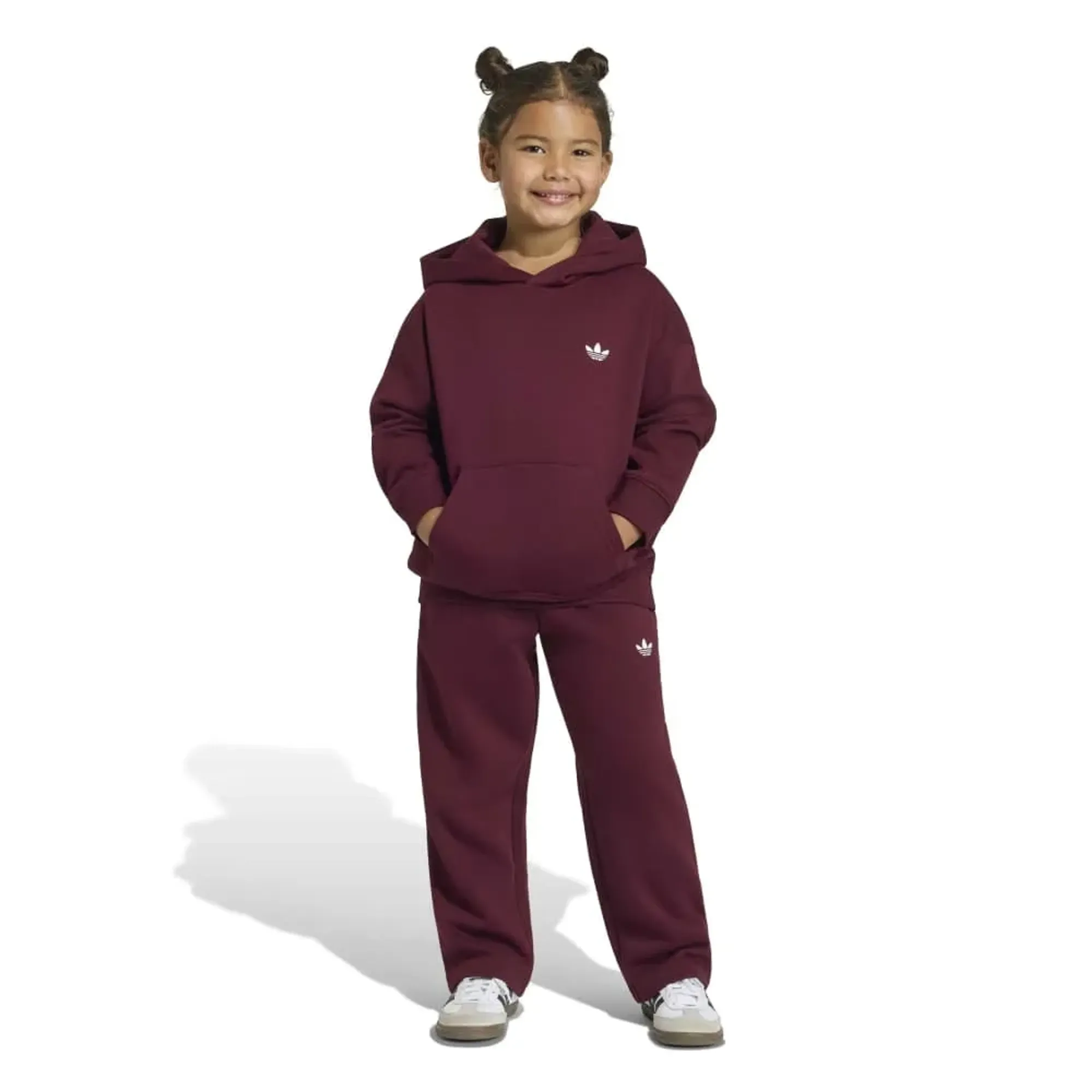 Adidas Originals Oversized Hoodie Open Hem Pant Set