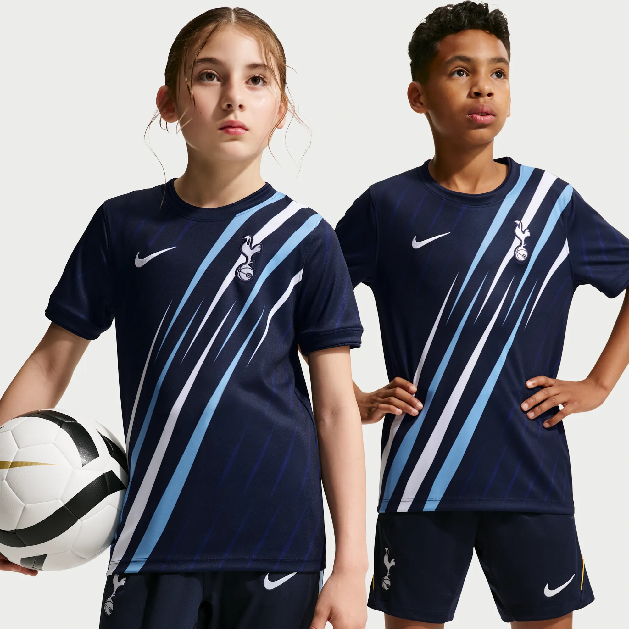 Nike Dri-FIT Football Pre-Match Short-Sleeve Top - Blue