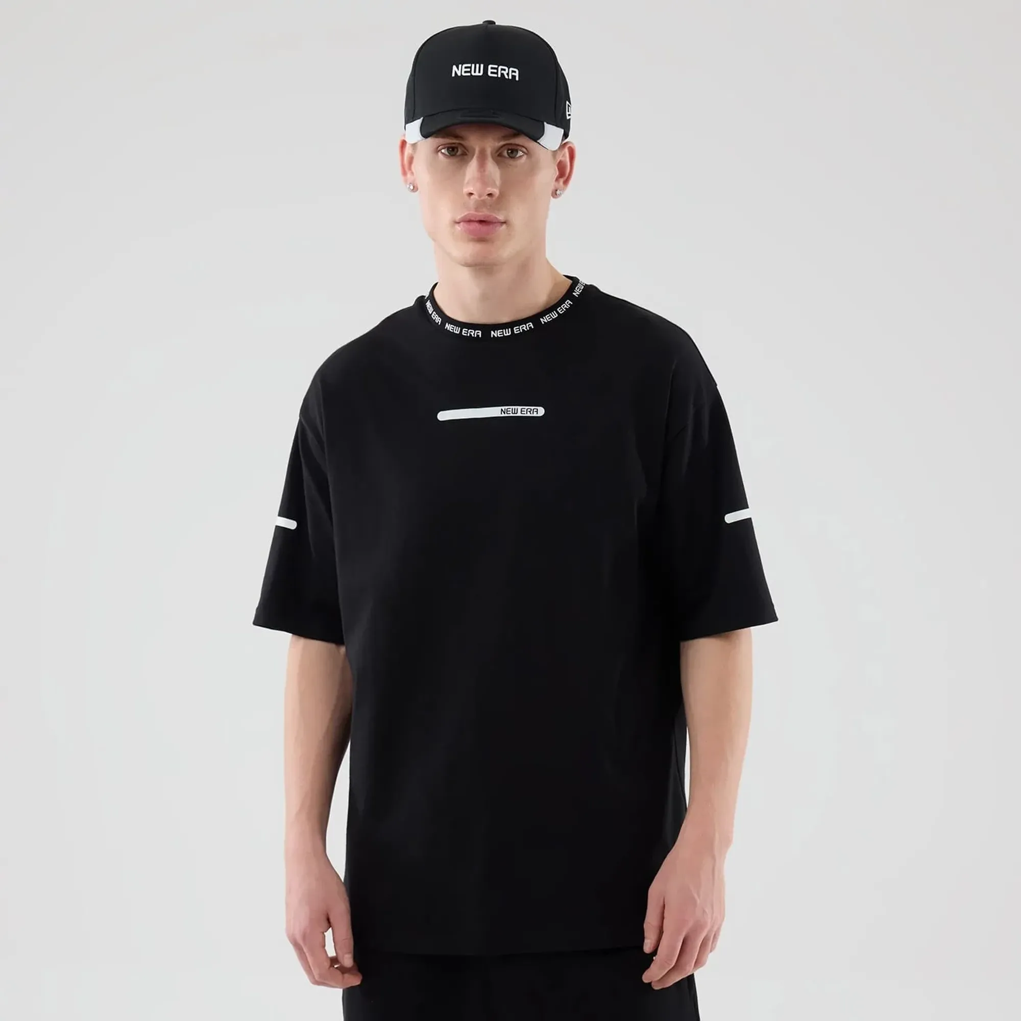 New Era Tech Black T-Shirt adult unisex