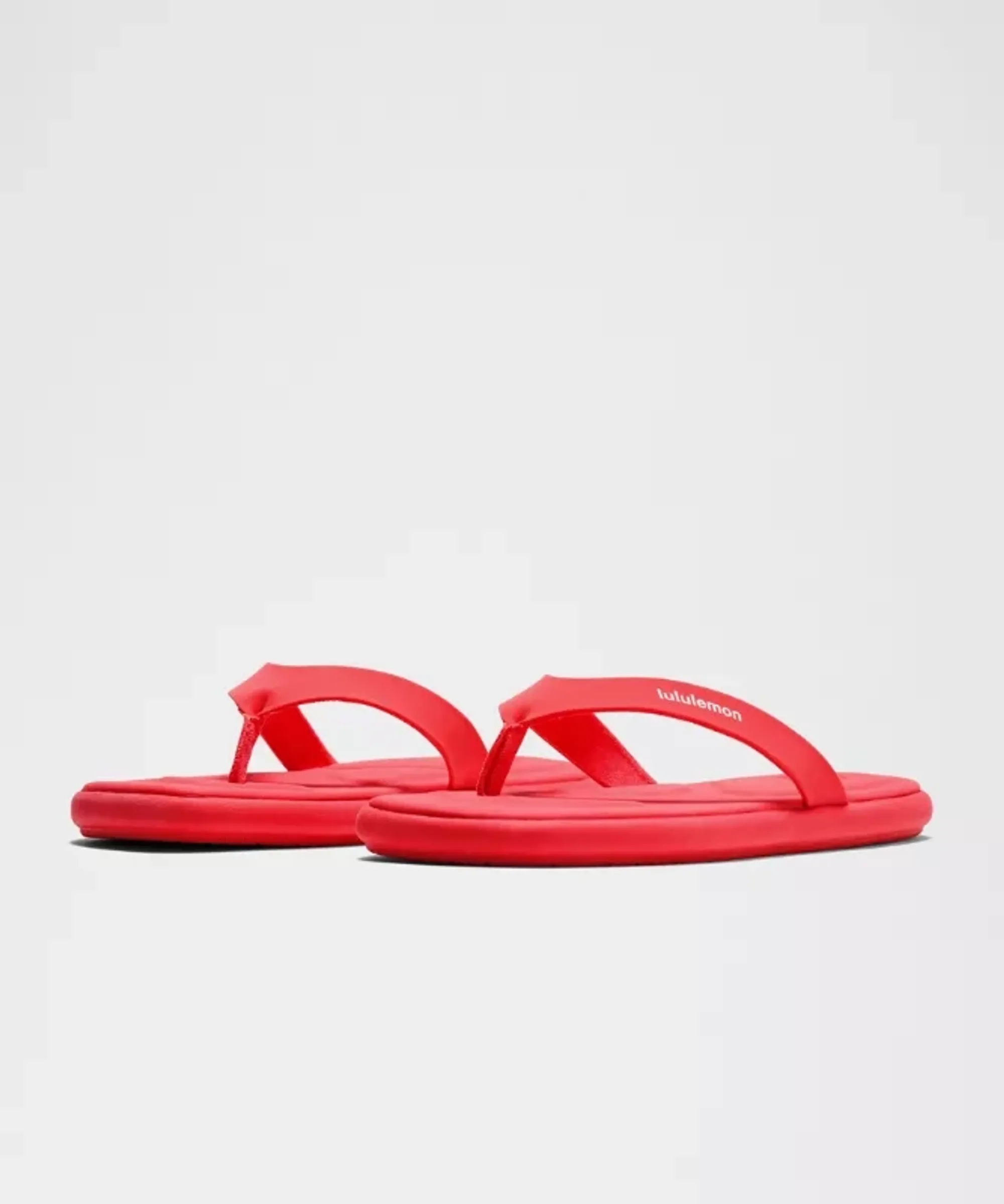 lululemon – Women's Restfeel Flip-Flop – Color Red/White – Size 9