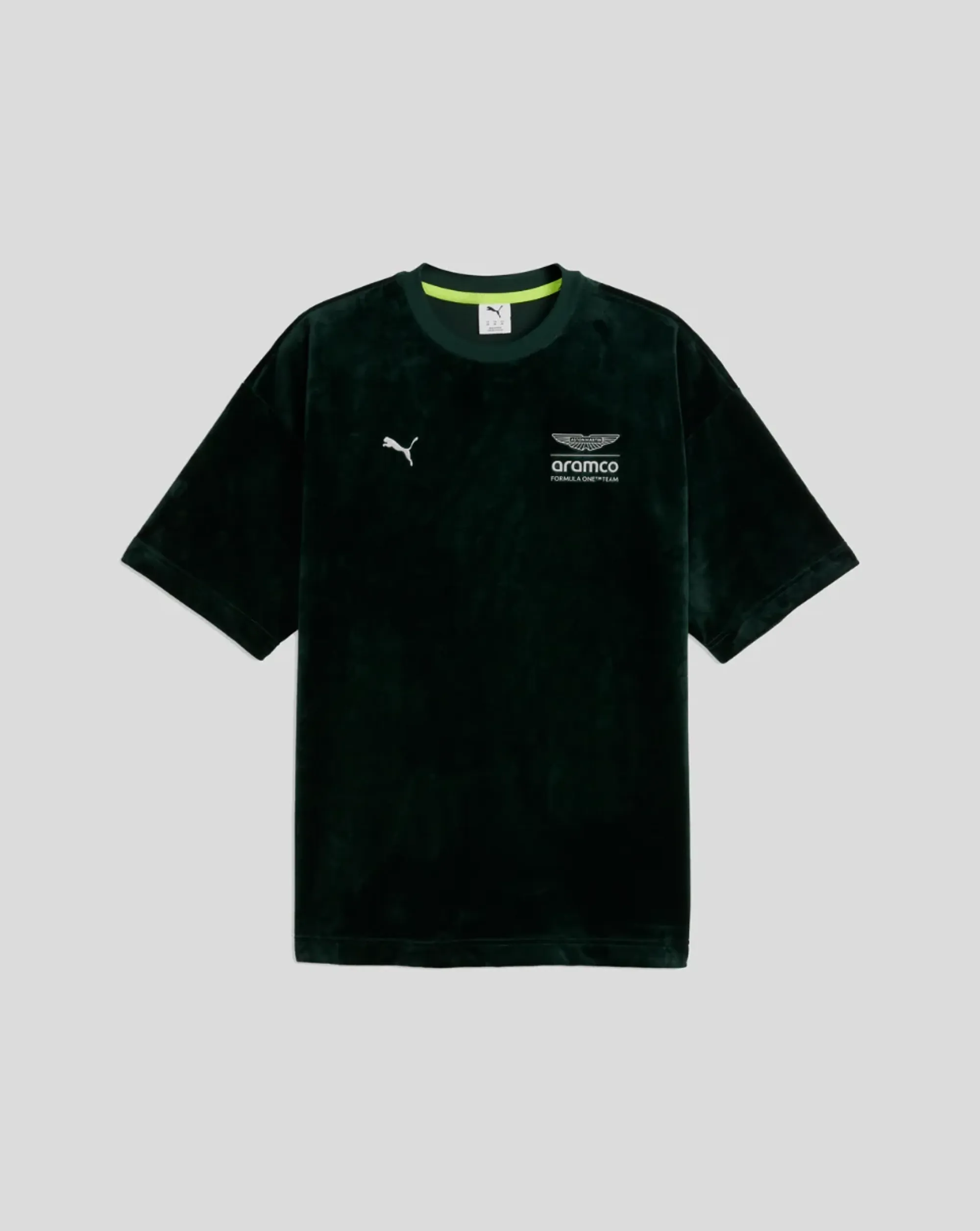 Castore Aston Martin Men's Team Silverstone Race T-shirt - Green