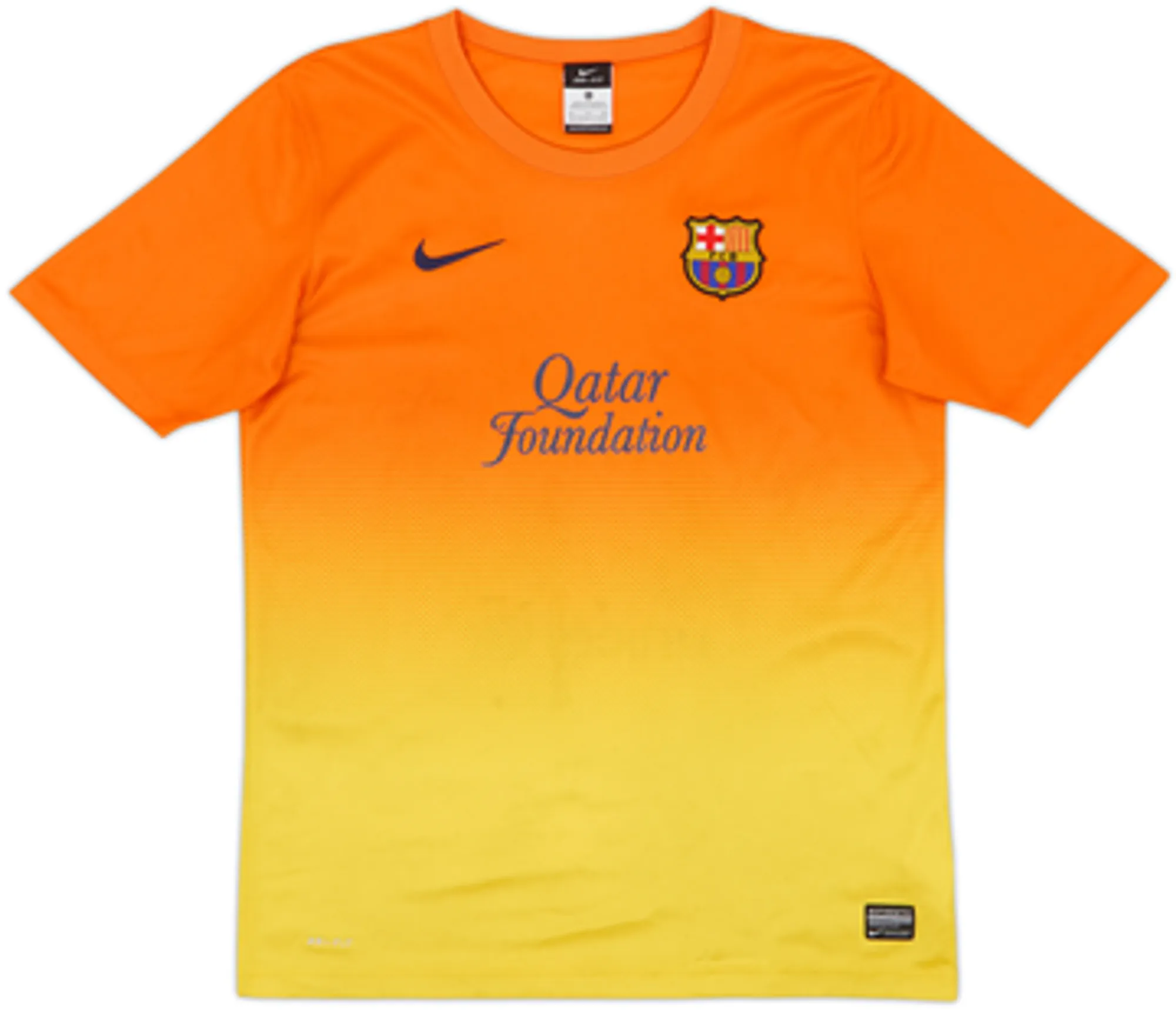 2012-13 Barcelona Basic Away Shirt Messi #10 - 6/10 - (XL.Boys