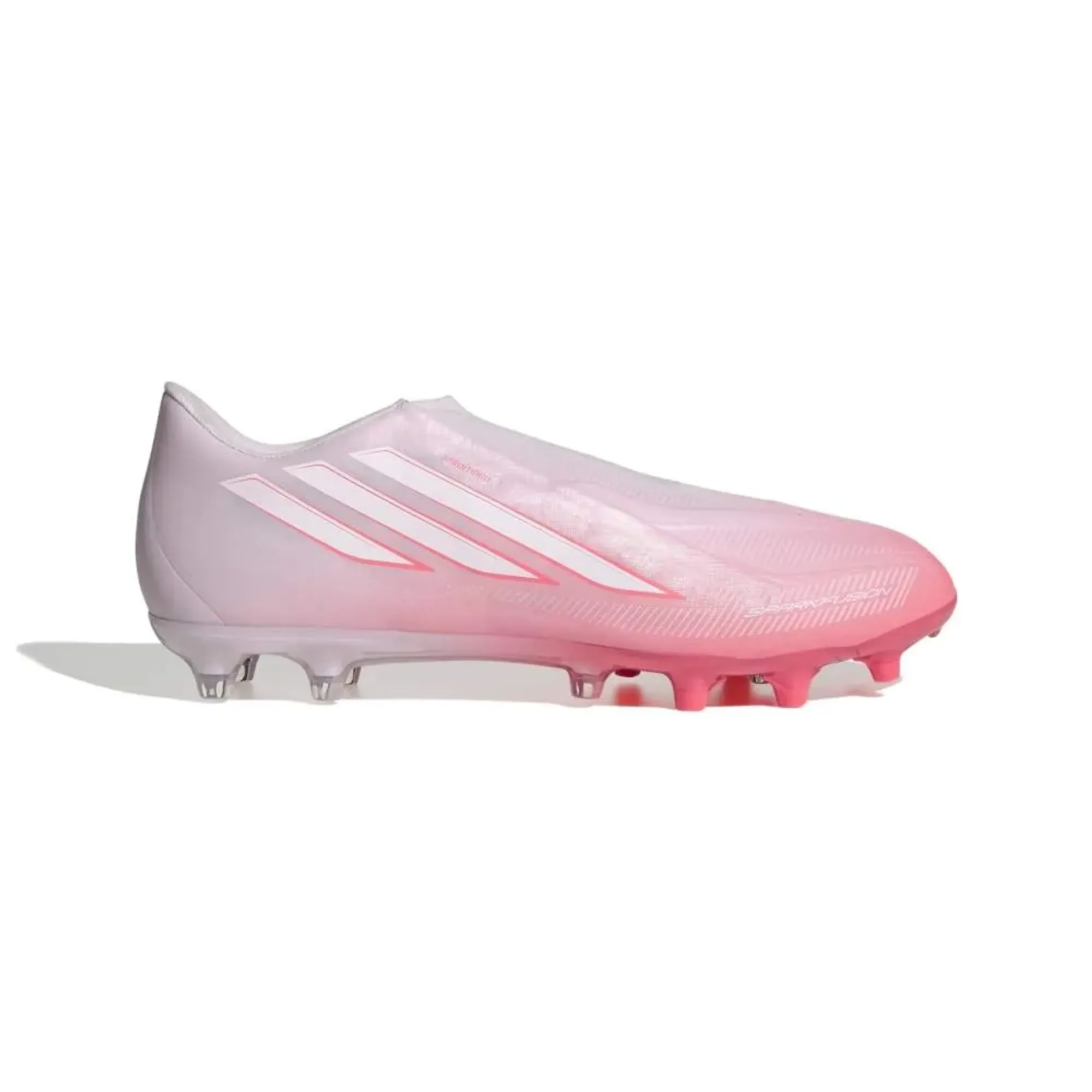Adidas F50 Sparkfusion League Laceless Fg/ag  - Solar Turbo / Ftwr White / Distilled Pink