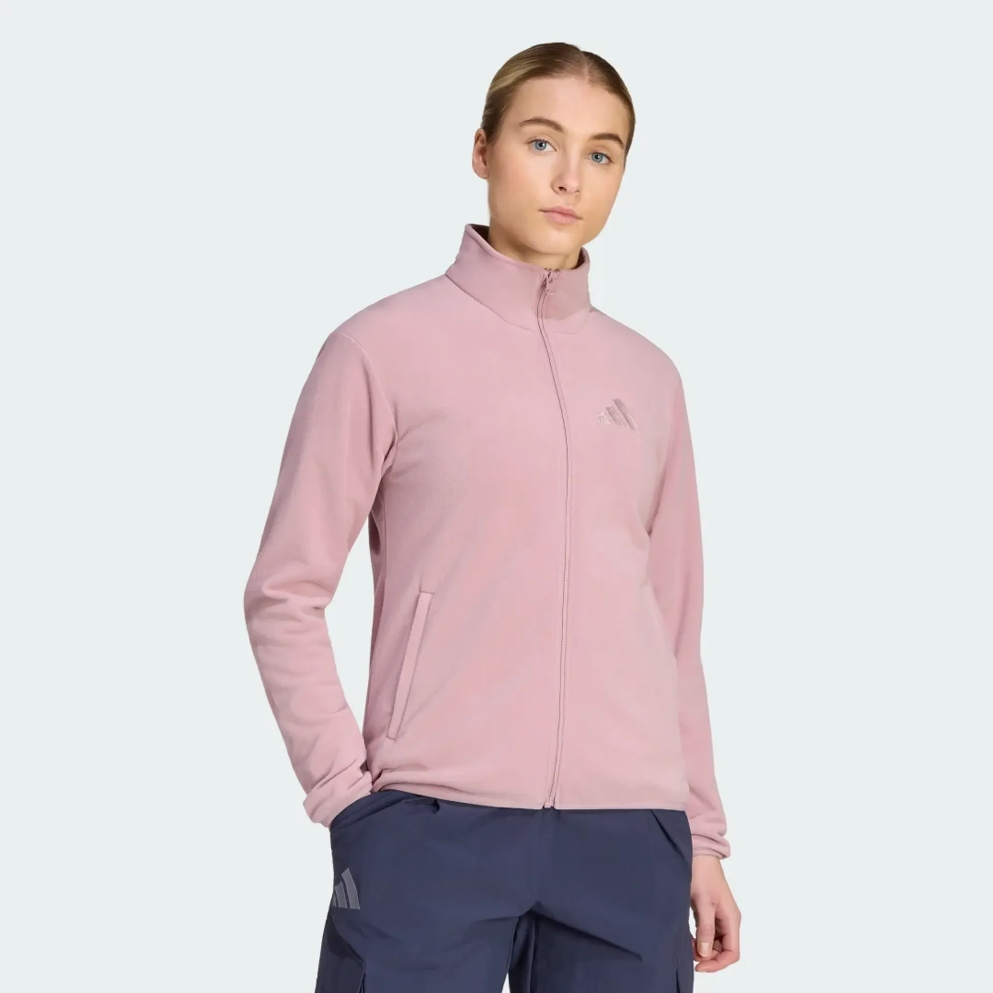 adidas Terrex Multi Essentials Full Zip Fleece Jacket | KY9857