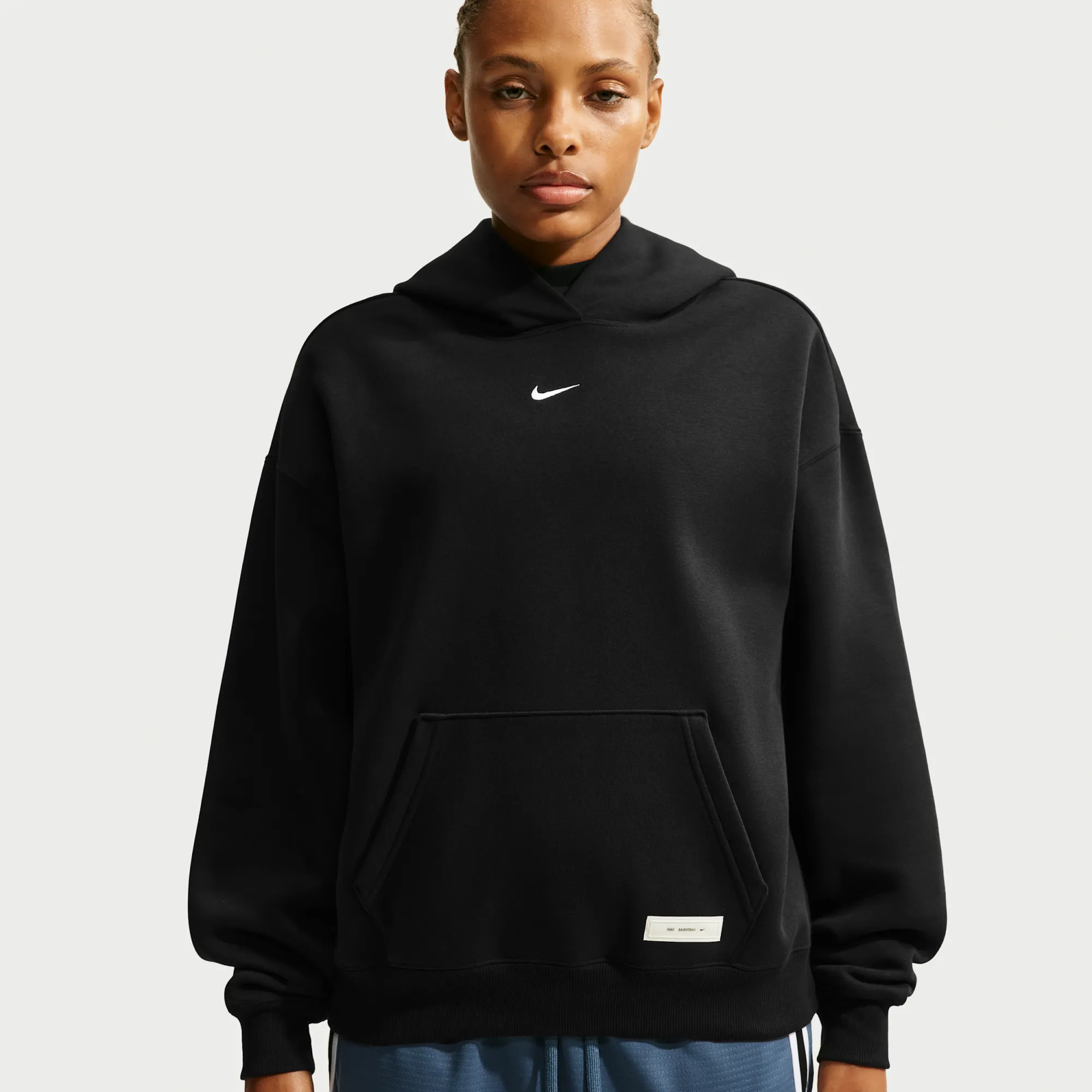 Nike Women's Therma-FIT Basketball Performance Hoodie - Black - Fleece