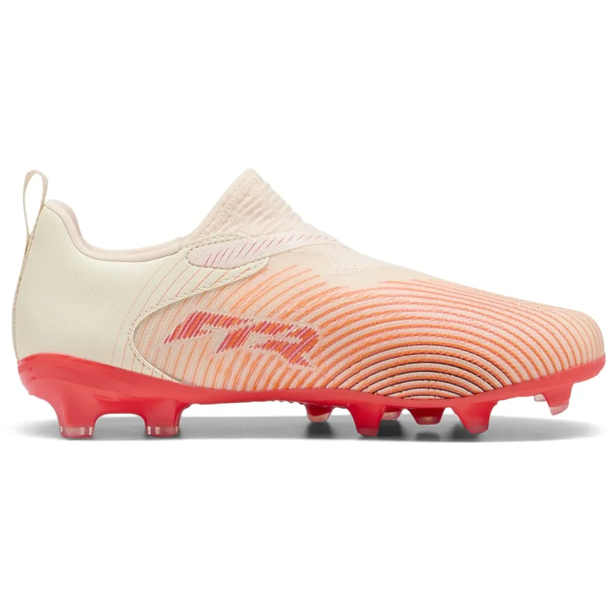 PUMA FUTURE 9 MATCH FG/AG Laceless Football Boots Youth in Beige | Size 1