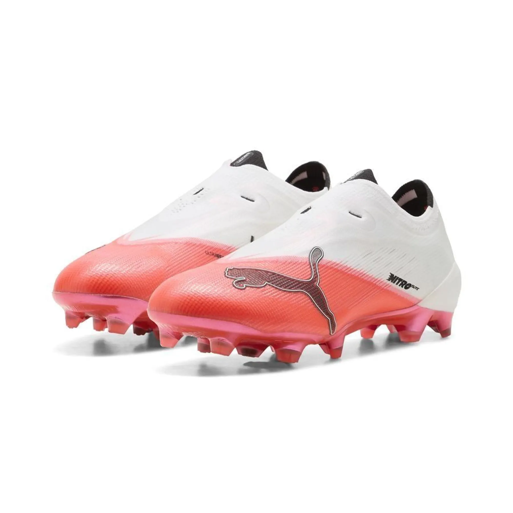 PUMA ULTRA NITRO 7 ULTIMATE FG Laceless Football Boots Women in Red | Size 6.5