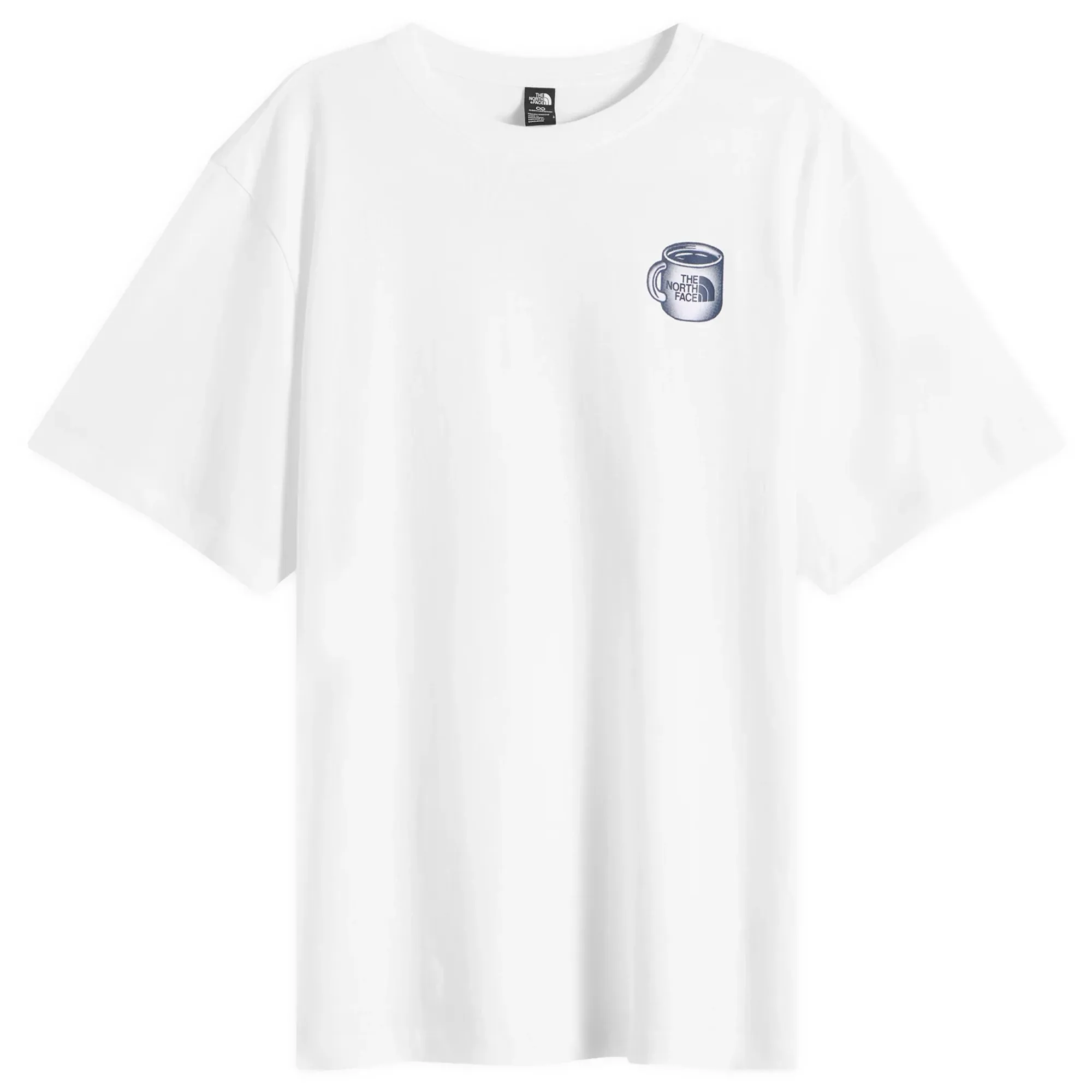 The North Face Men's Basecamp Barista Relaxed T-Shirt Tnf White/Summit Navy