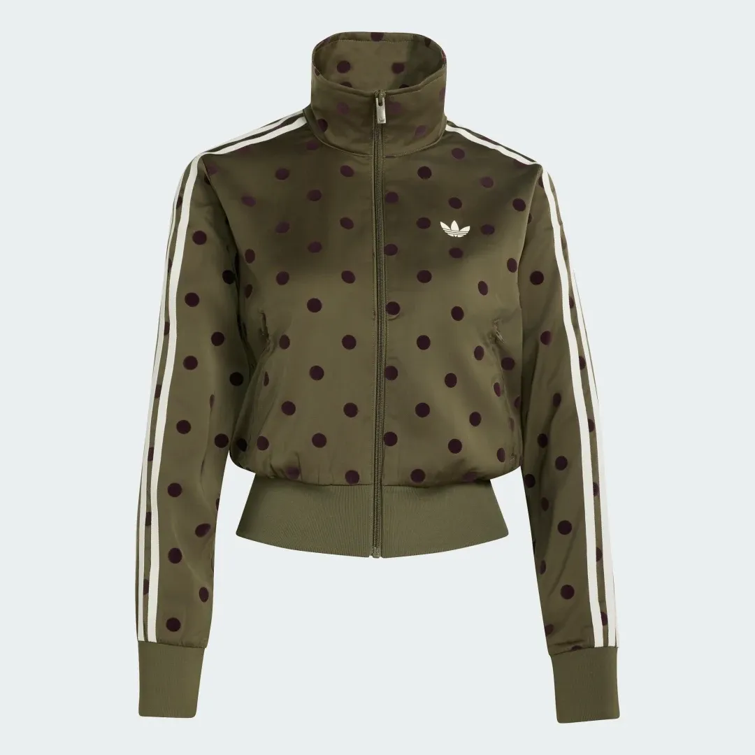  SATIN POLKA DOTS TT TRACK TOP（L） adidas SATIN POLKA DOTS TT Track Top | LI2853 | FOOTY.COM